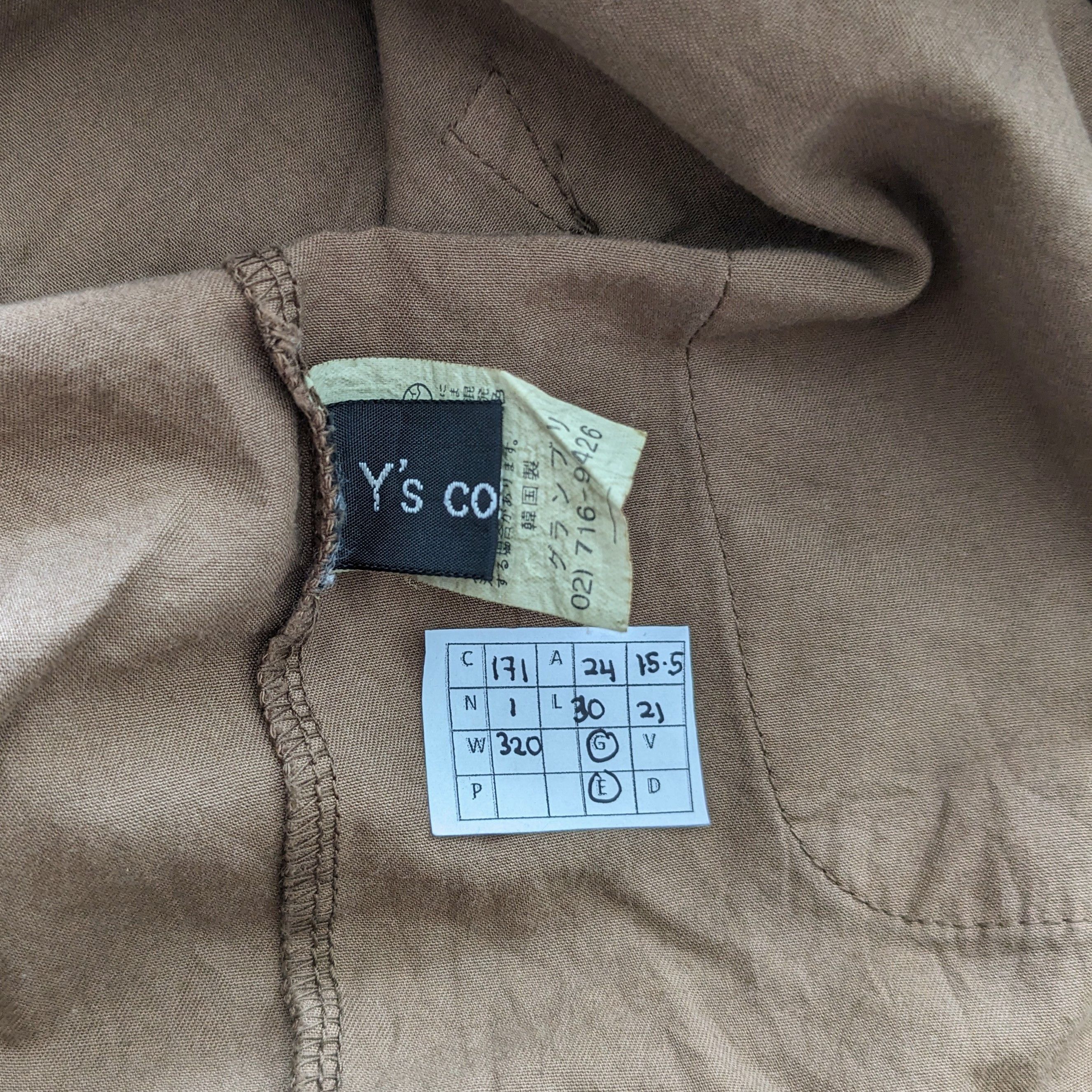 Vintage × Y's Vintage YOHJI YAMAMOTO Japanese Fashion Brand Jacket Size US L / EU 52-54 / 3 - 9 Thumbnail