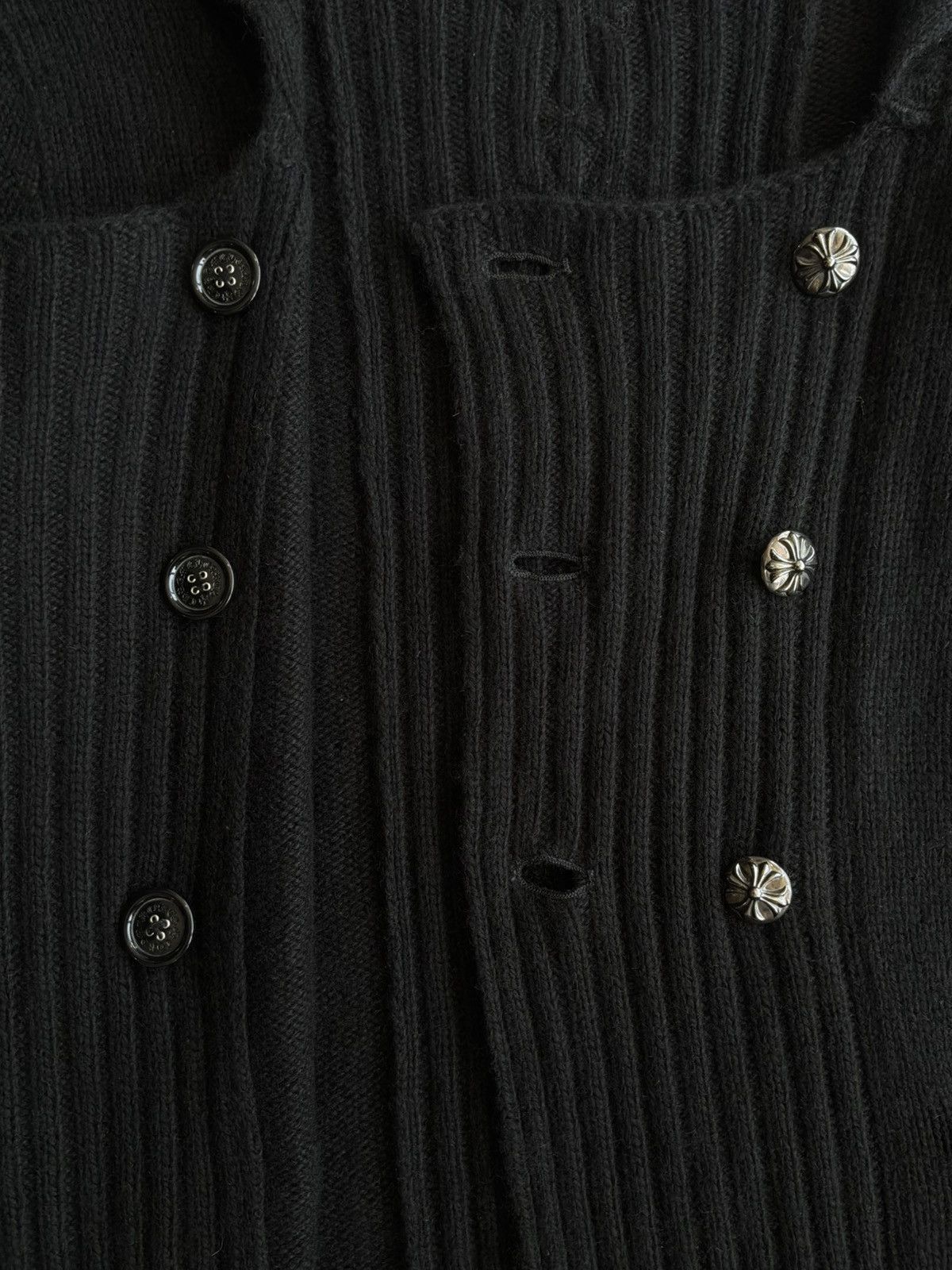 Chrome Hearts 1/1 VIP SPECIAL ORDER CROSS PATCHES CASHMERE CARDIGAN COAT Size US S / EU 44-46 / 1 - 13 Thumbnail