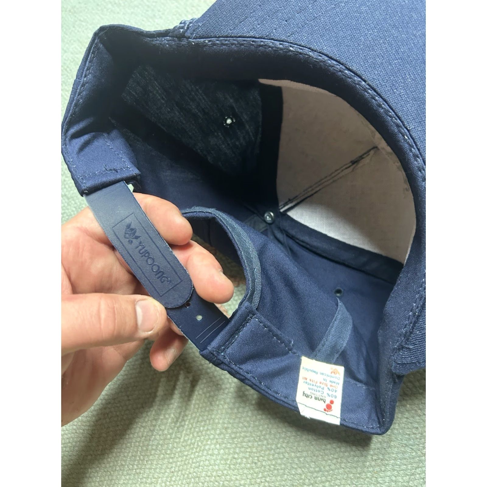 Vintage VINTAGE SnapBack hat cap Pratt Builders Michigan construction navy blue Size ONE SIZE - 7 Thumbnail