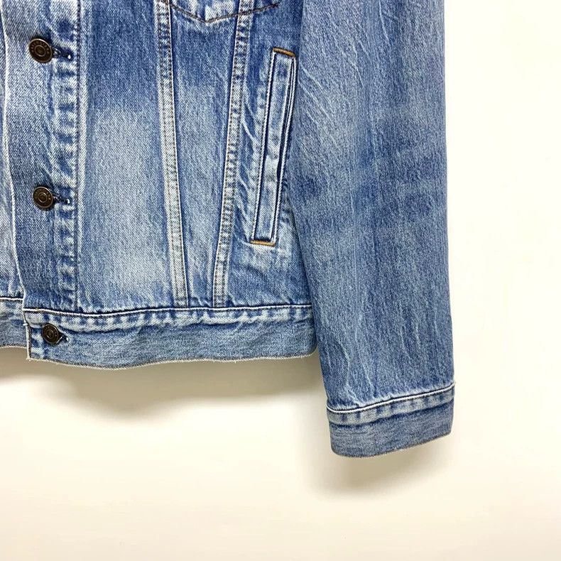 Balenciaga Balenciaga size 34 Back monogrammed denim jacket Size US XS / EU 42 / 0 - 8 Thumbnail