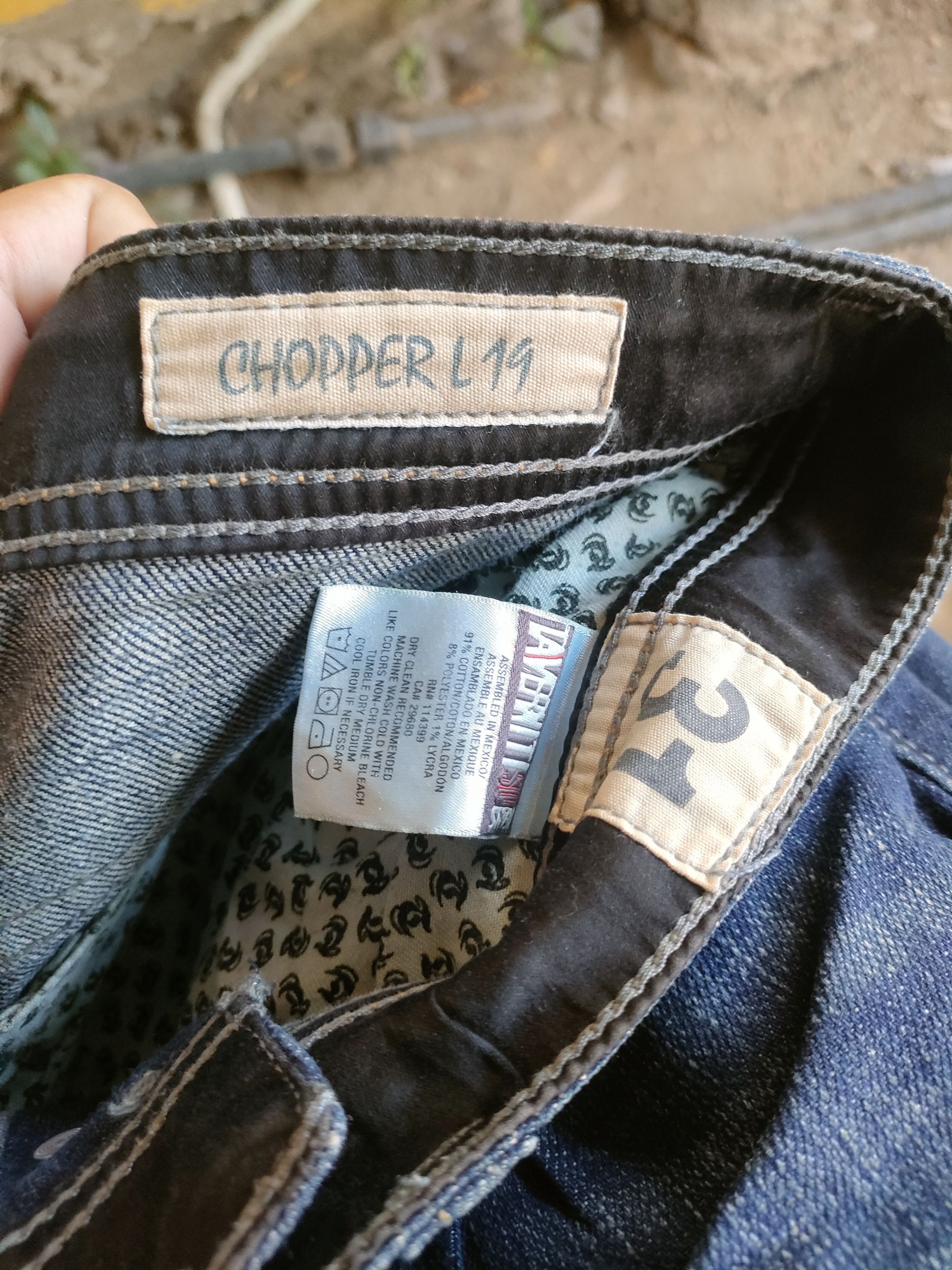 If Six Was Nine × Jimmy Taverniti × Taverniti Jimmy Taverniti Chopper Jeans Size US 34 / EU 50 - 4 Thumbnail