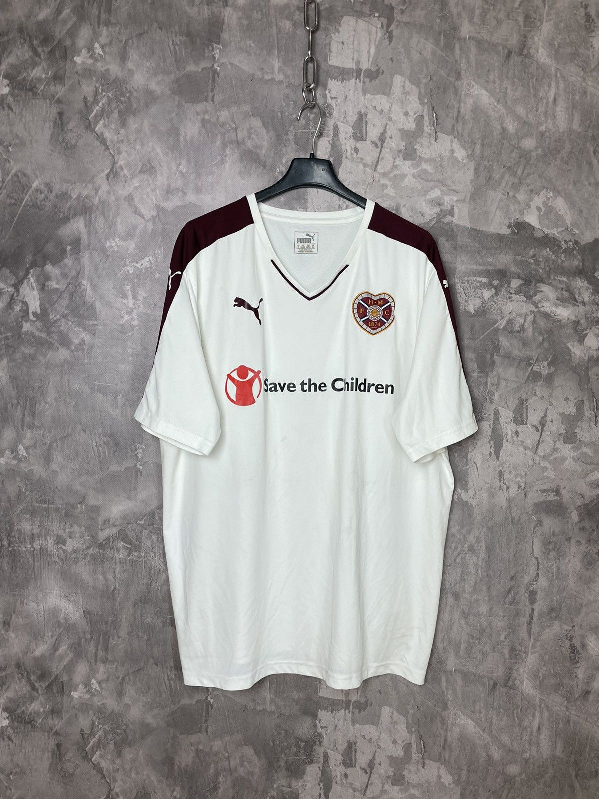 Puma Heart of Midlothian Jersey Puma save the children Jersey Size US XL / EU 56 / 4 - 1 Thumbnail