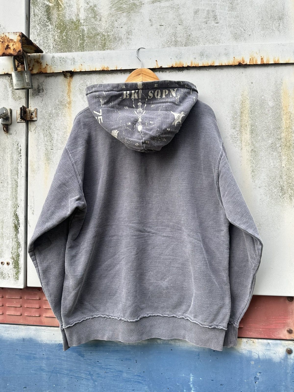 Avirex 🪖Avirex Faded Oversized Hoodie Size US XL / EU 56 / 4 - 2 Thumbnail
