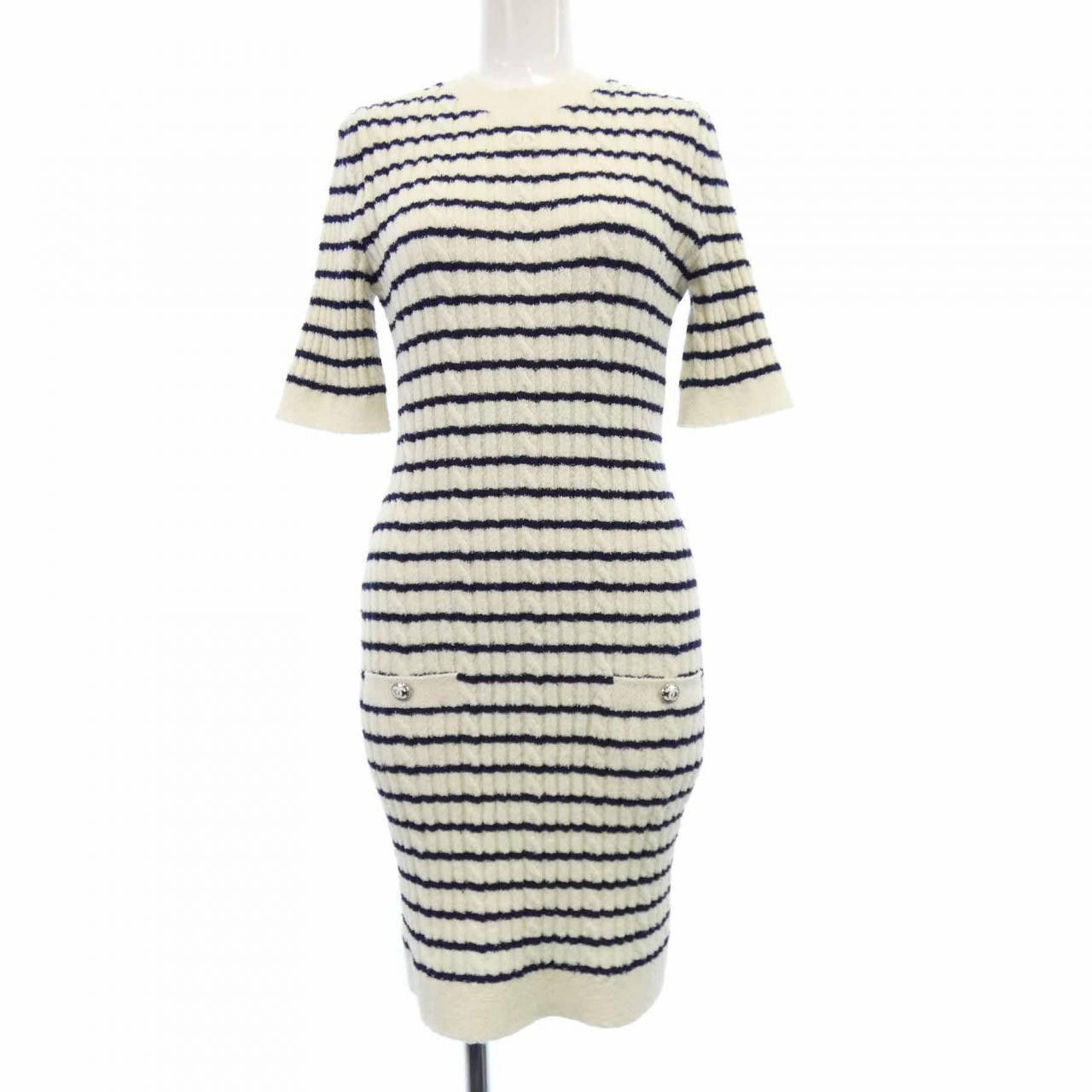 Chanel Chanel Chanel striped dress Others Dresses P74153K10655 DUTY FREE for USA Size ONE SIZE - 1 Thumbnail