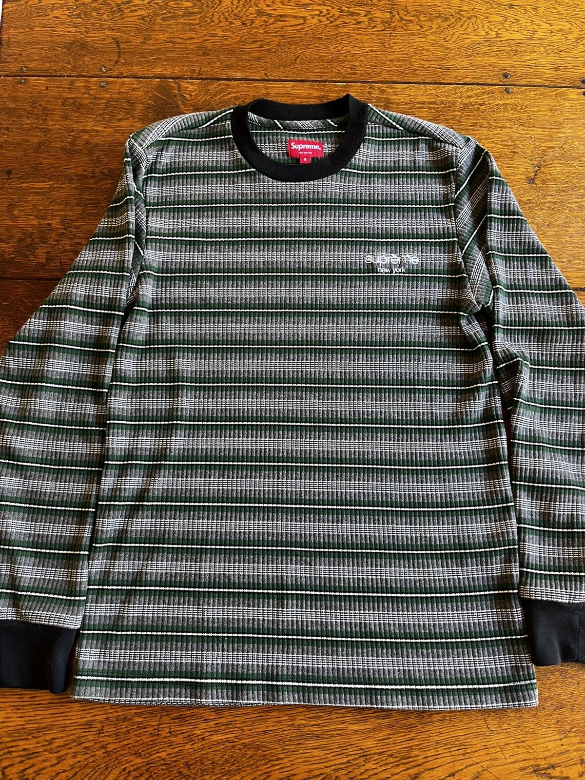 Supreme Striped Sweater | Grailed