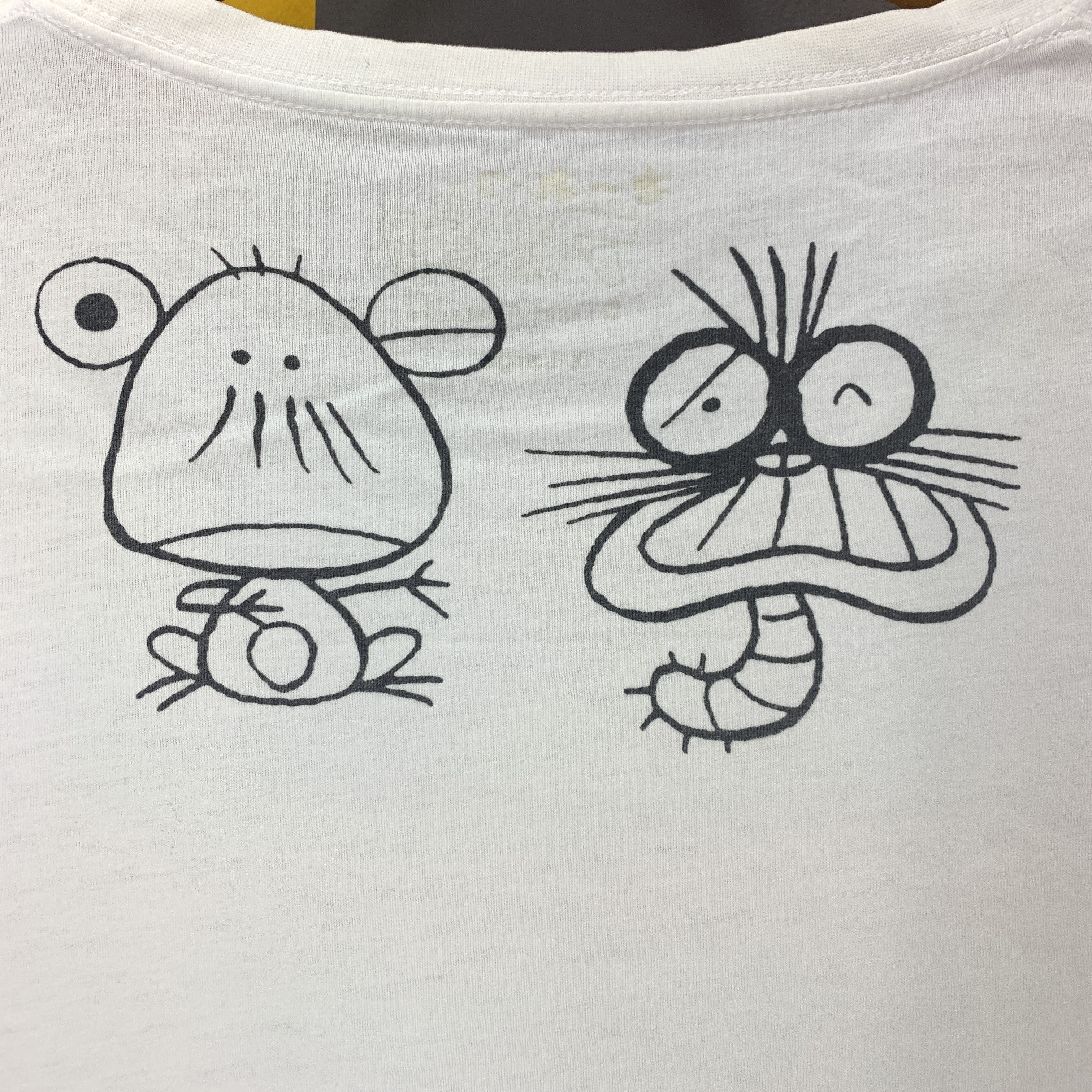 Anime FUJIO AKATSUKA Manga Taizen Crew Neck T Shirt #1817/08 Size US L / EU 52-54 / 3 - 10 Thumbnail