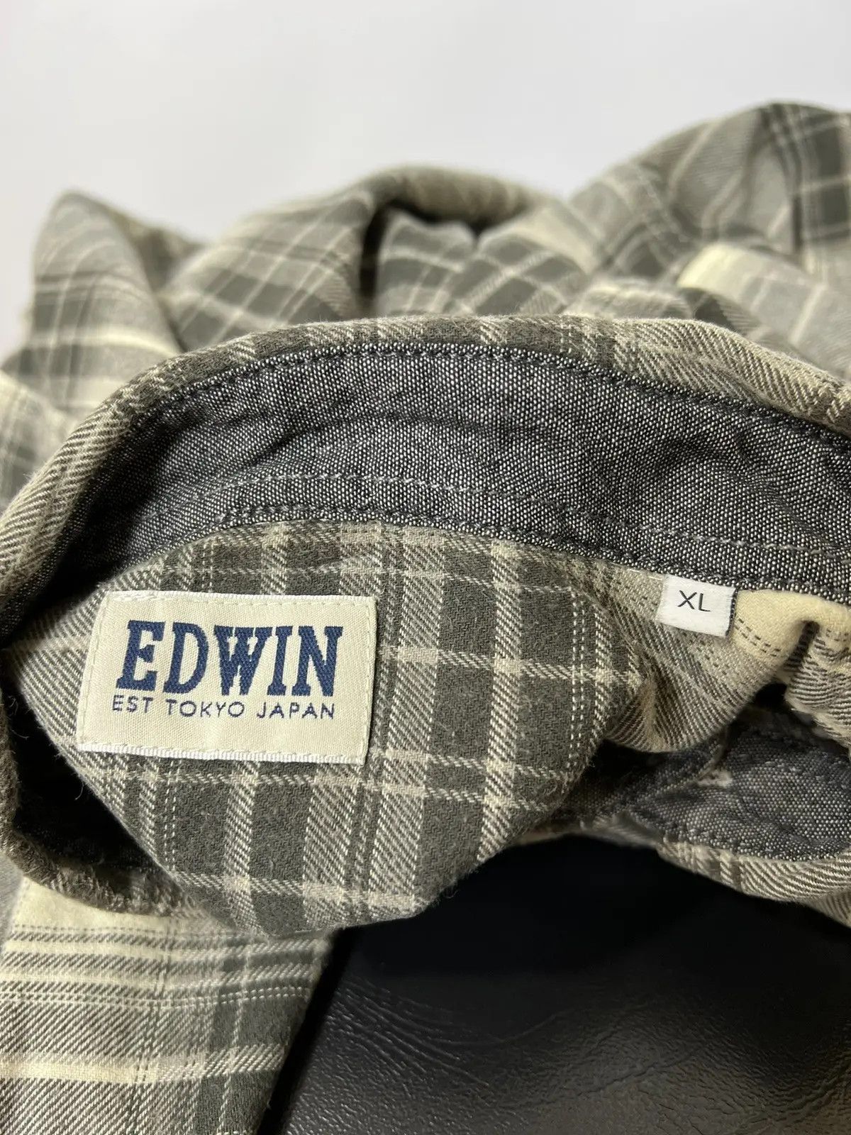 Edwin × Japanese Brand Edwin tripple 10 check shirt Size US XL / EU 56 / 4 - 3 Thumbnail