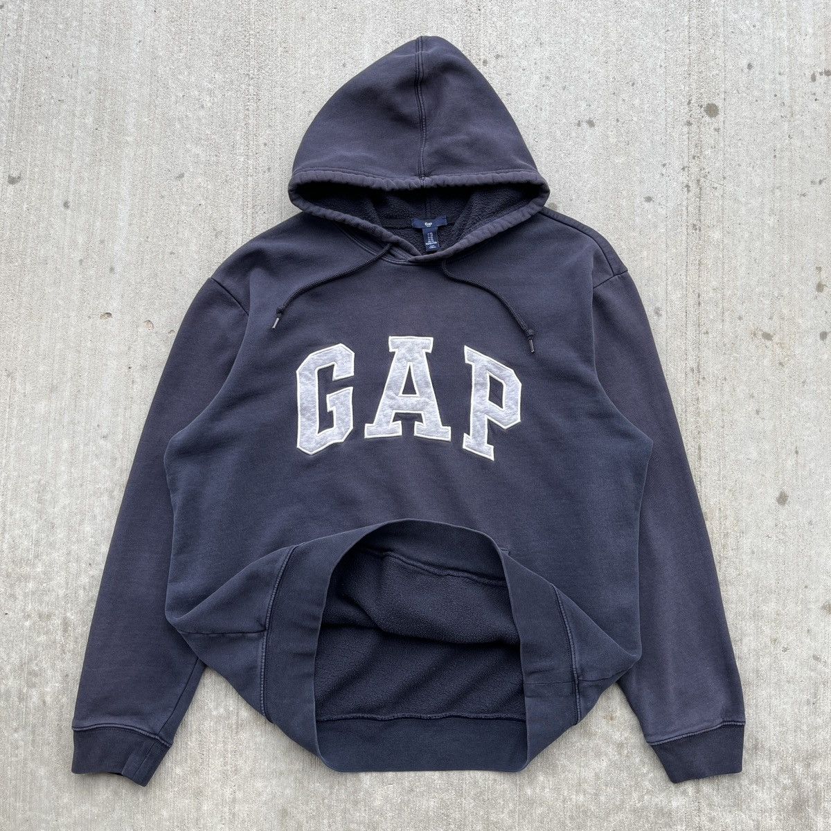 Gap × Vintage Vintage Gap Hoodie Size US L / EU 52-54 / 3 - 2 Thumbnail