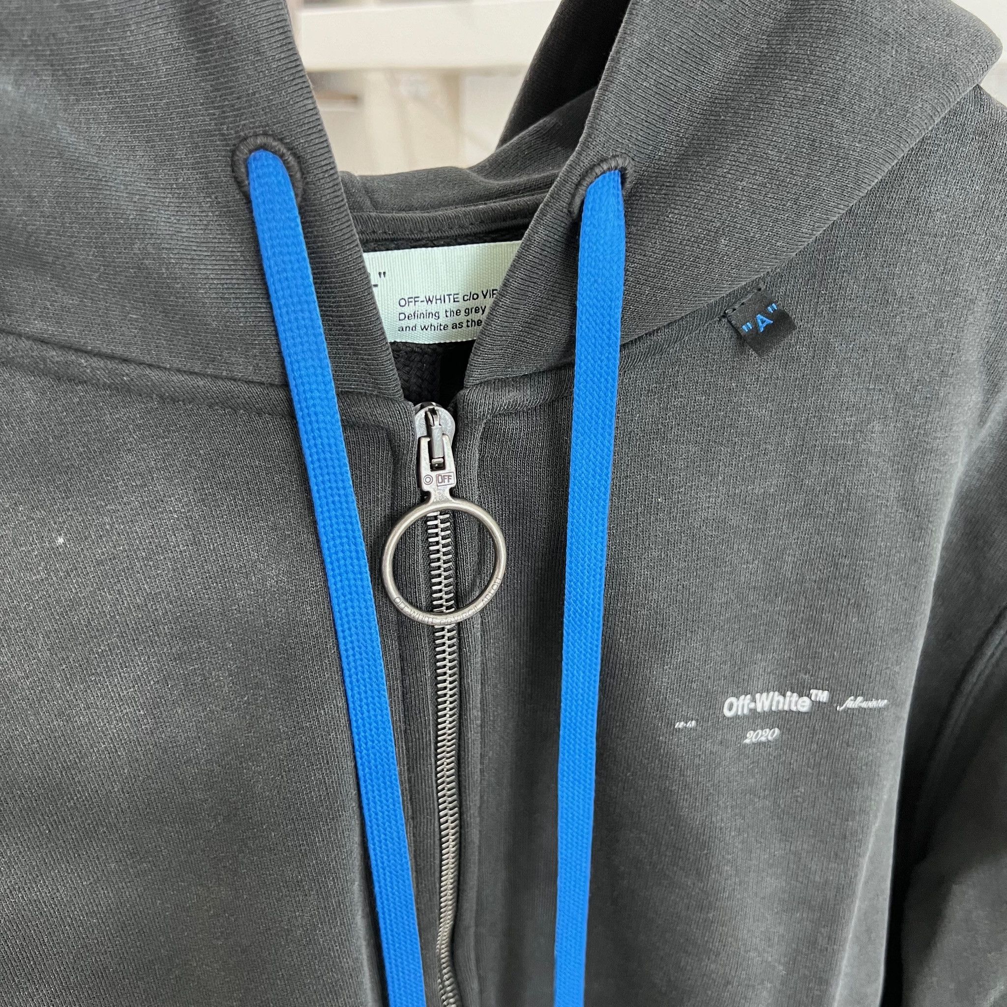 Off-White Off-white Arrows Extended Lace Full Zip Hooded Jacket Size US M / EU 48-50 / 2 - 4 Thumbnail