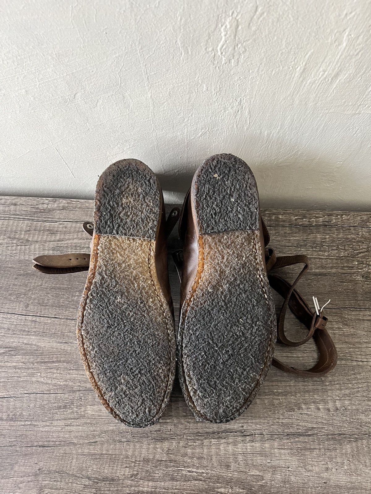 Dior DIOR HOMME BY KVA 2010 BUCKLE CREPE SOLE BOOTS HEDI SLIMANE Size US 9.5 / EU 42-43 - 18 Thumbnail