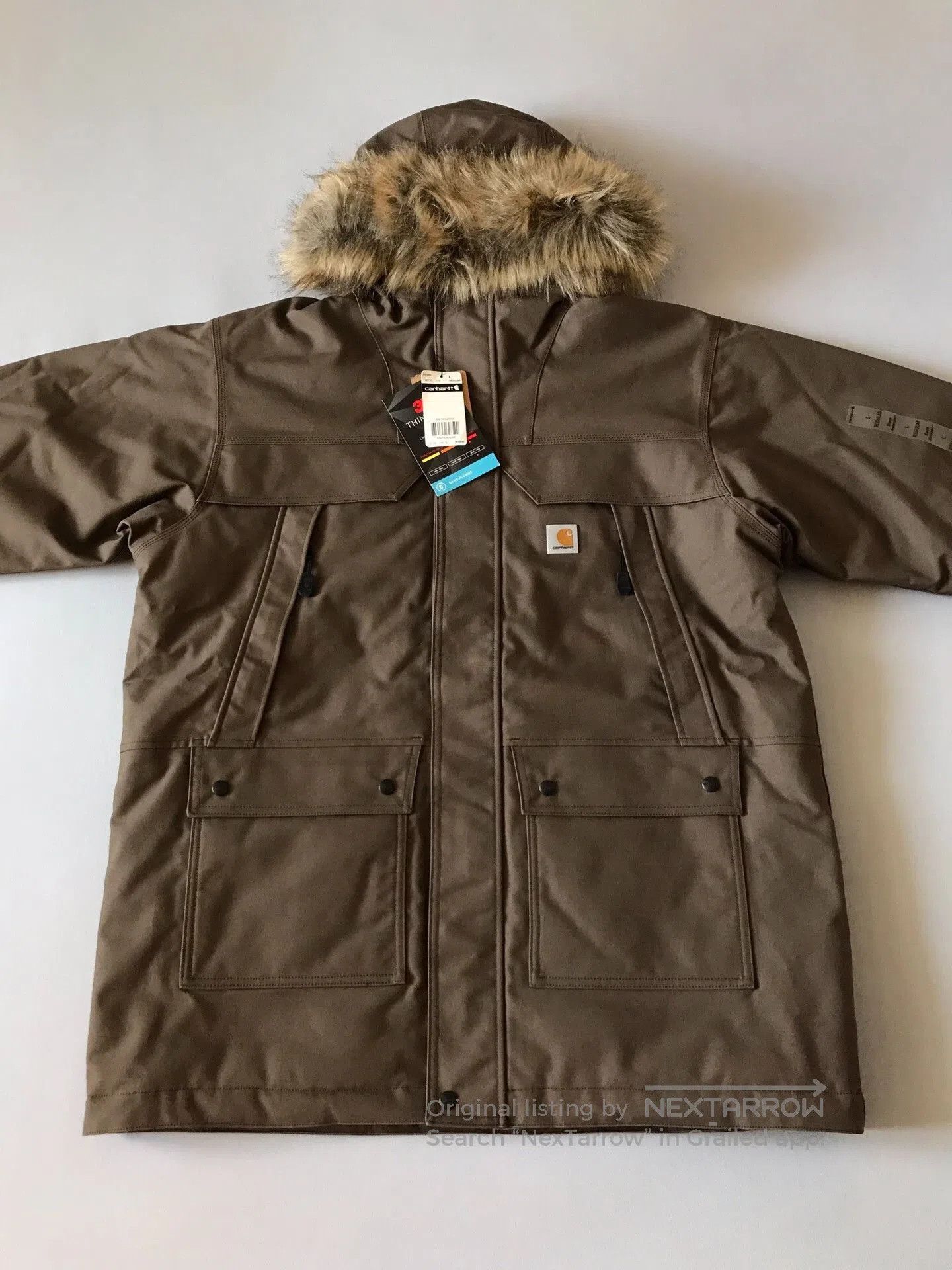 Carhartt Carhartt 102728 Parka Coat. Size US L / EU 52-54 / 3 - 4 Thumbnail