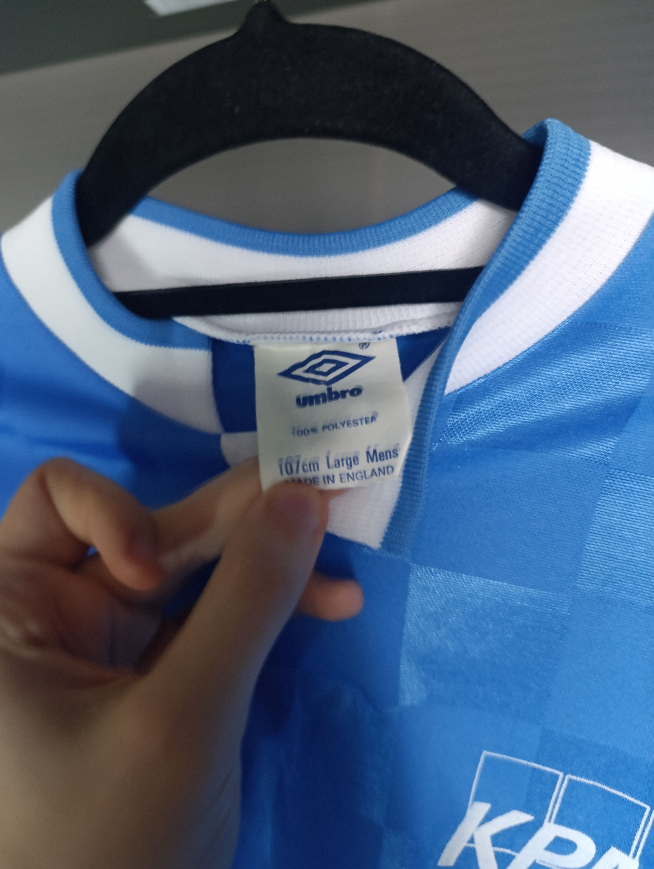 Umbro Vintage Umbro kpmg jersey tshirt Size US L / EU 52-54 / 3 - 4 Thumbnail
