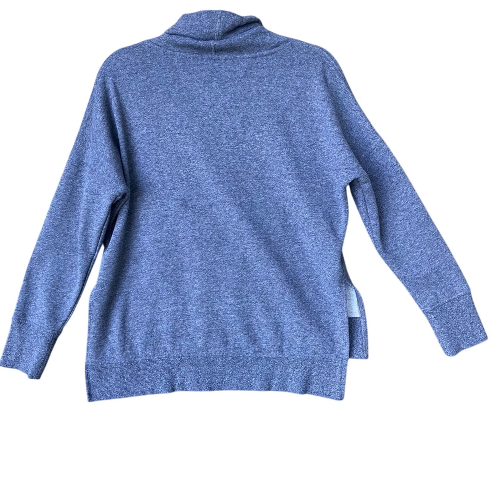 Calvin Klein Calvin Klein Womens Small Cotton Blend Cowl Neck Sweatshirt Size S / US 4 / IT 40 - 2 Thumbnail