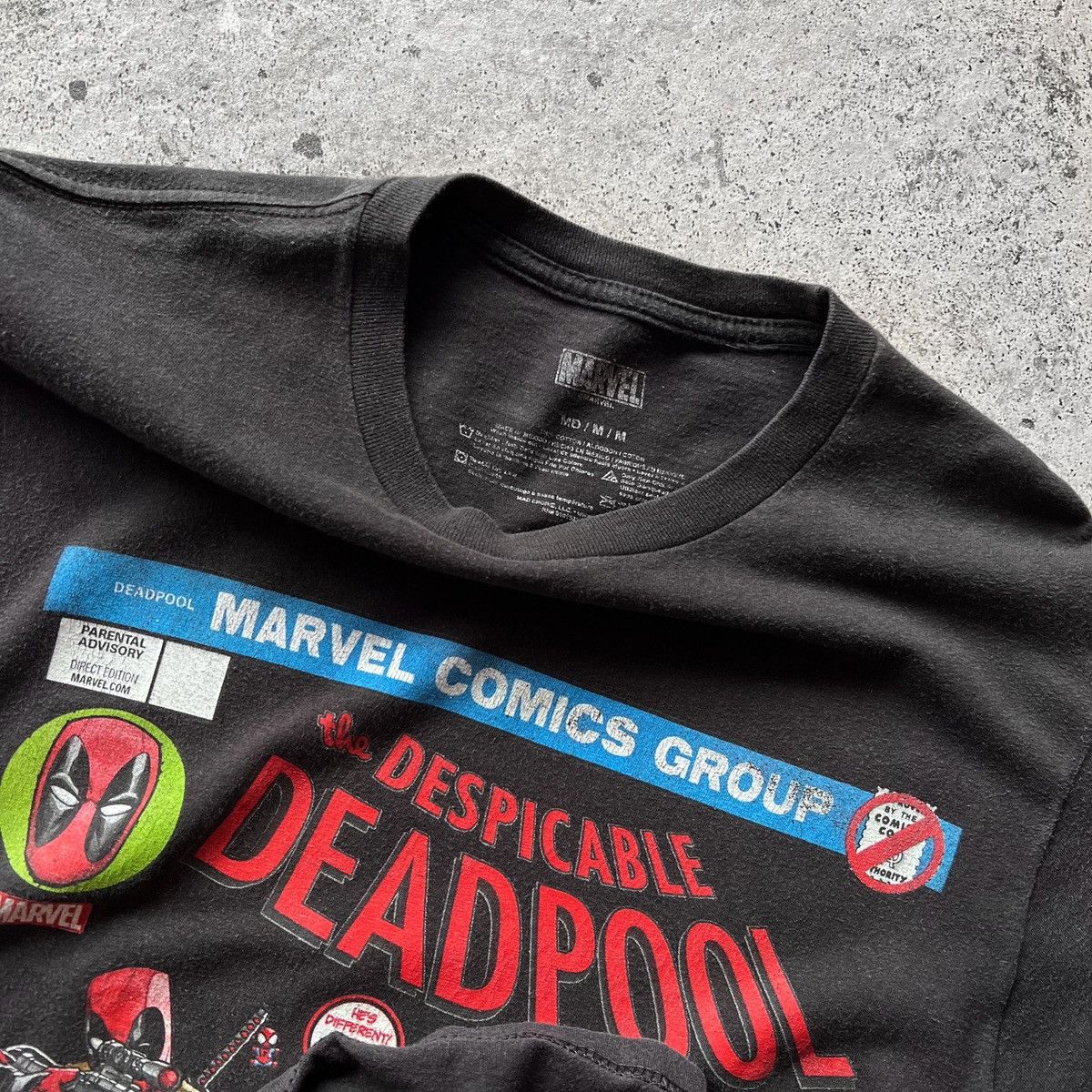 Marvel Comics × Vintage Deadpool Marvel Comics Vintage 90s Short Sleeve T-Shirt Size US S / EU 44-46 / 1 - 4 Thumbnail