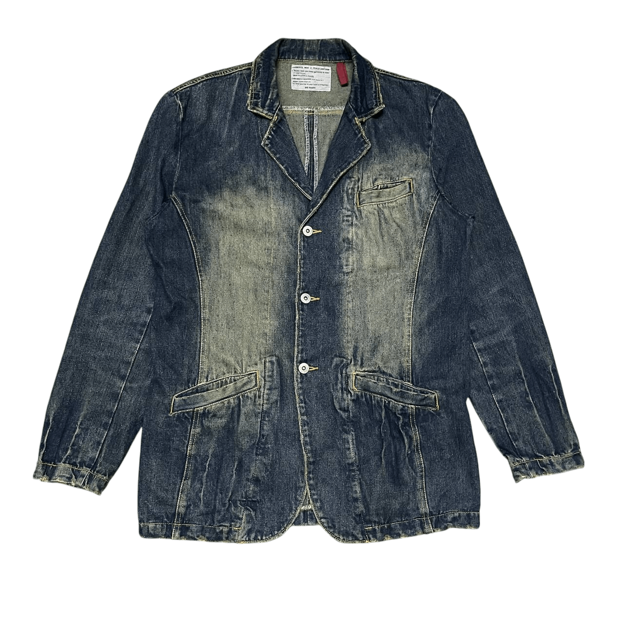 Japanese Brand Vintage Big Shark Denim Jacket Size US M / EU 48-50 / 2 - 1 Thumbnail
