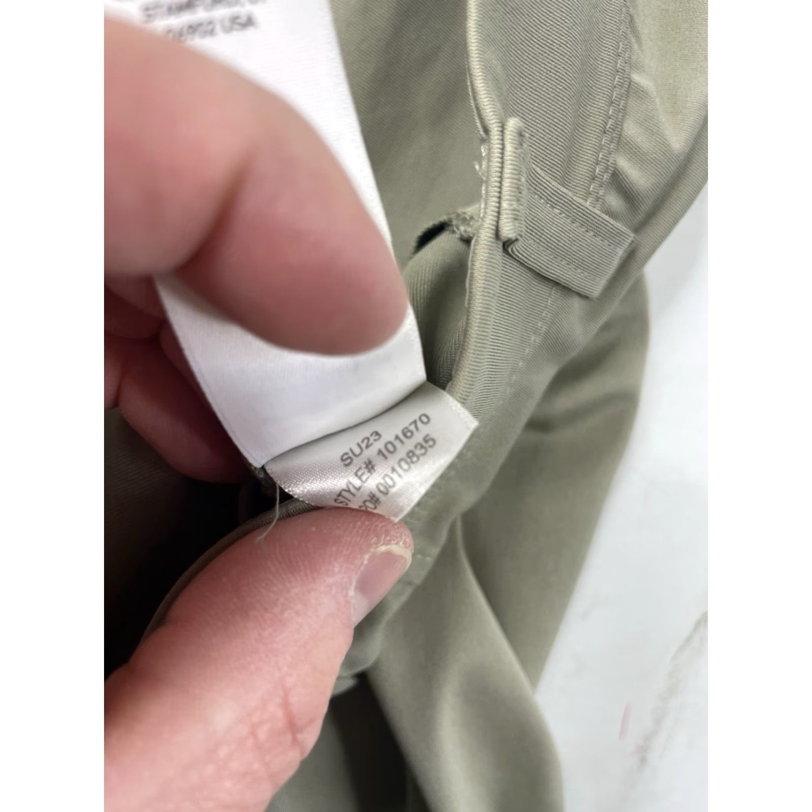 Rhone Rhone Pants Men Regular Beige 101670 Stretch Chino Jogger Flat Front 101670 M Size US 31 - 6 Thumbnail