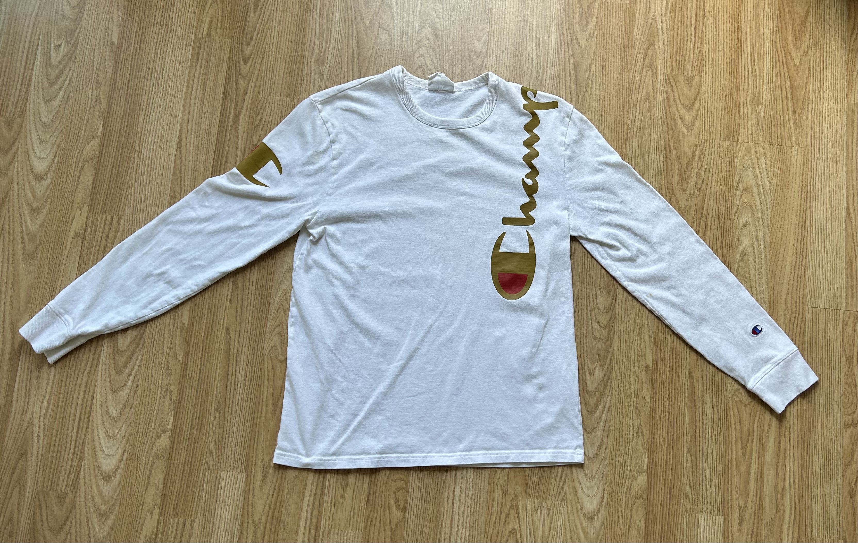 Champion × Vintage Champion Vintage Side Print Longsleeve Size US M / EU 48-50 / 2 - 1 Thumbnail