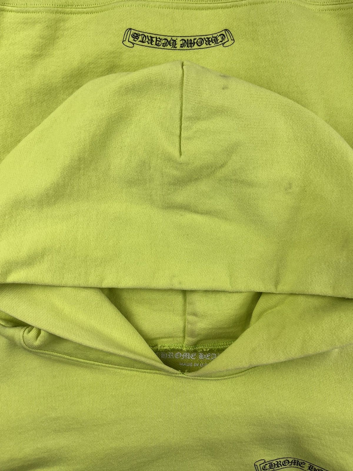 Chrome Hearts Chrome Hearts Matty Boy Chain Link Lime Green Hoodie Size US L / EU 52-54 / 3 - 9 Thumbnail