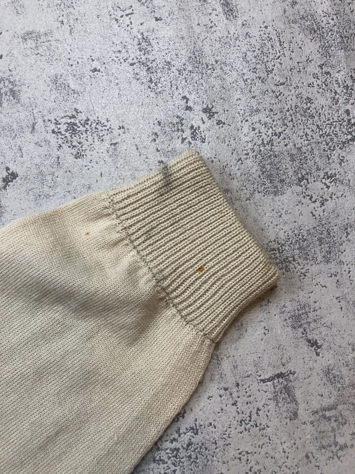Nike × Vintage 90’s NIKE GOLF RETRO SWOOSH LOGO WOOL SWEATER RARE Size US L / EU 52-54 / 3 - 7 Thumbnail