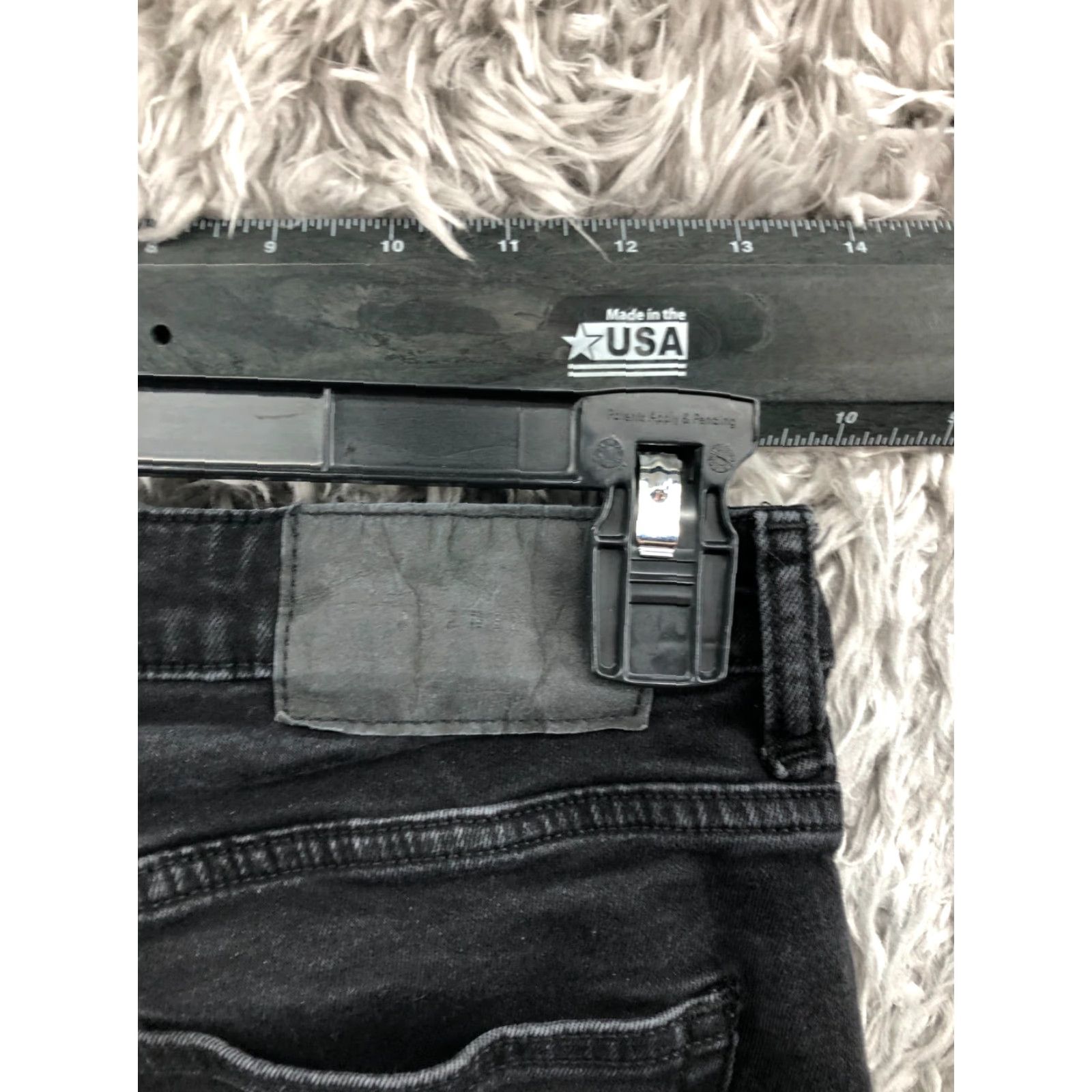 H&M H&M Jeans Women's Dark Wash Black Skinny 27 Regular 5-Pocket Denim Comfort Zipper Button Belt Loops Inseam 27 Size 27" / US 4 / IT 40 - 6 Thumbnail