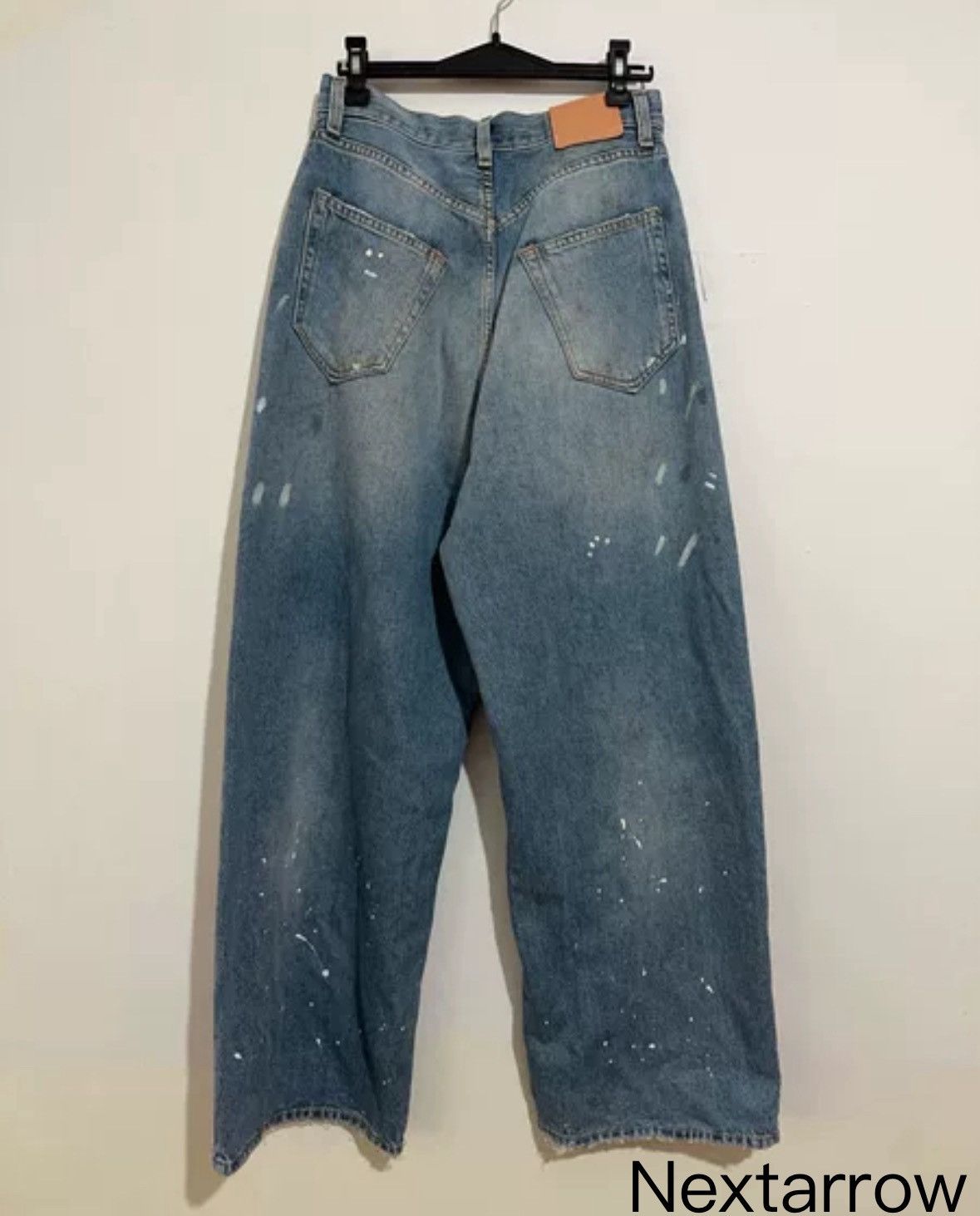 Acne Studios Acne studios Blue ink mud dyed jeans 2412-Nextarrow Size US 34 / EU 50 - 2 Thumbnail