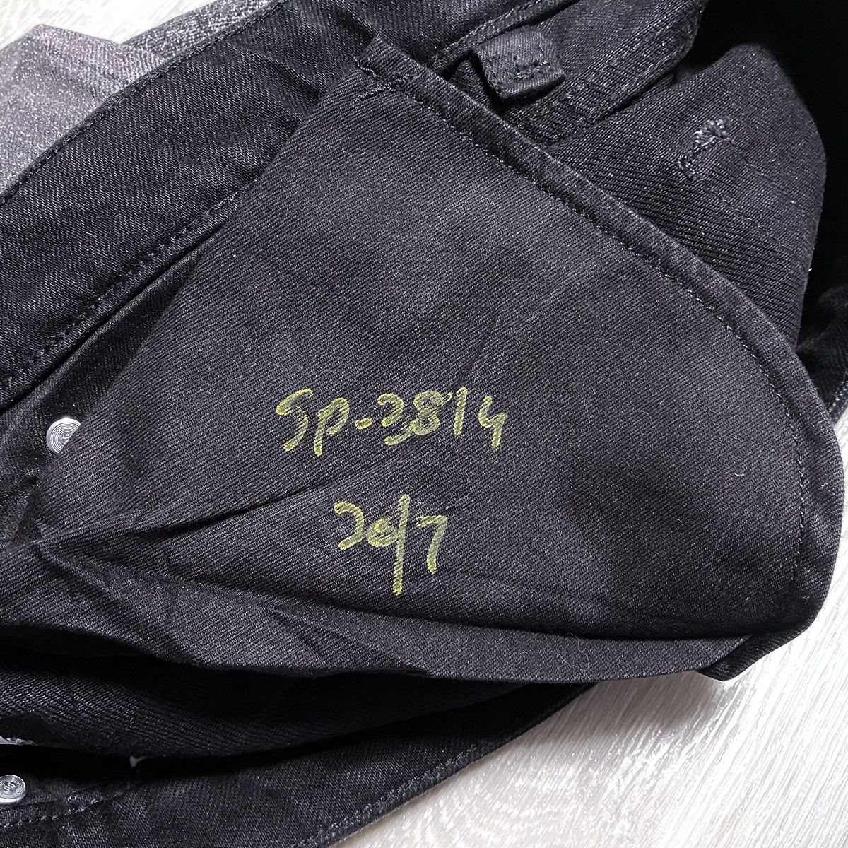 Cheap Monday Margiela Style Silver Painted Archival Jeans Denim Artisanal Size 28" / US 6 / IT 42 - 19 Thumbnail