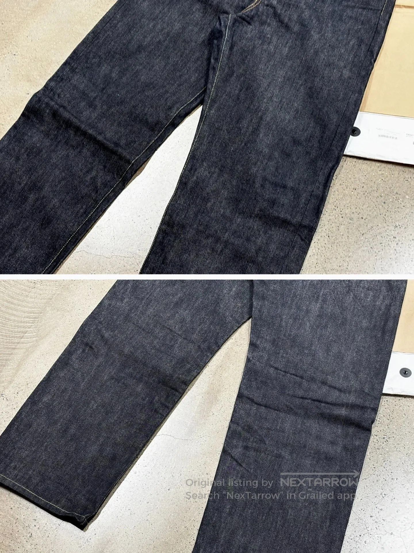 Visvim Visvim 25ss Sculpture 01 Wide Raw Denim. Size US 30 / EU 46 - 7 Thumbnail