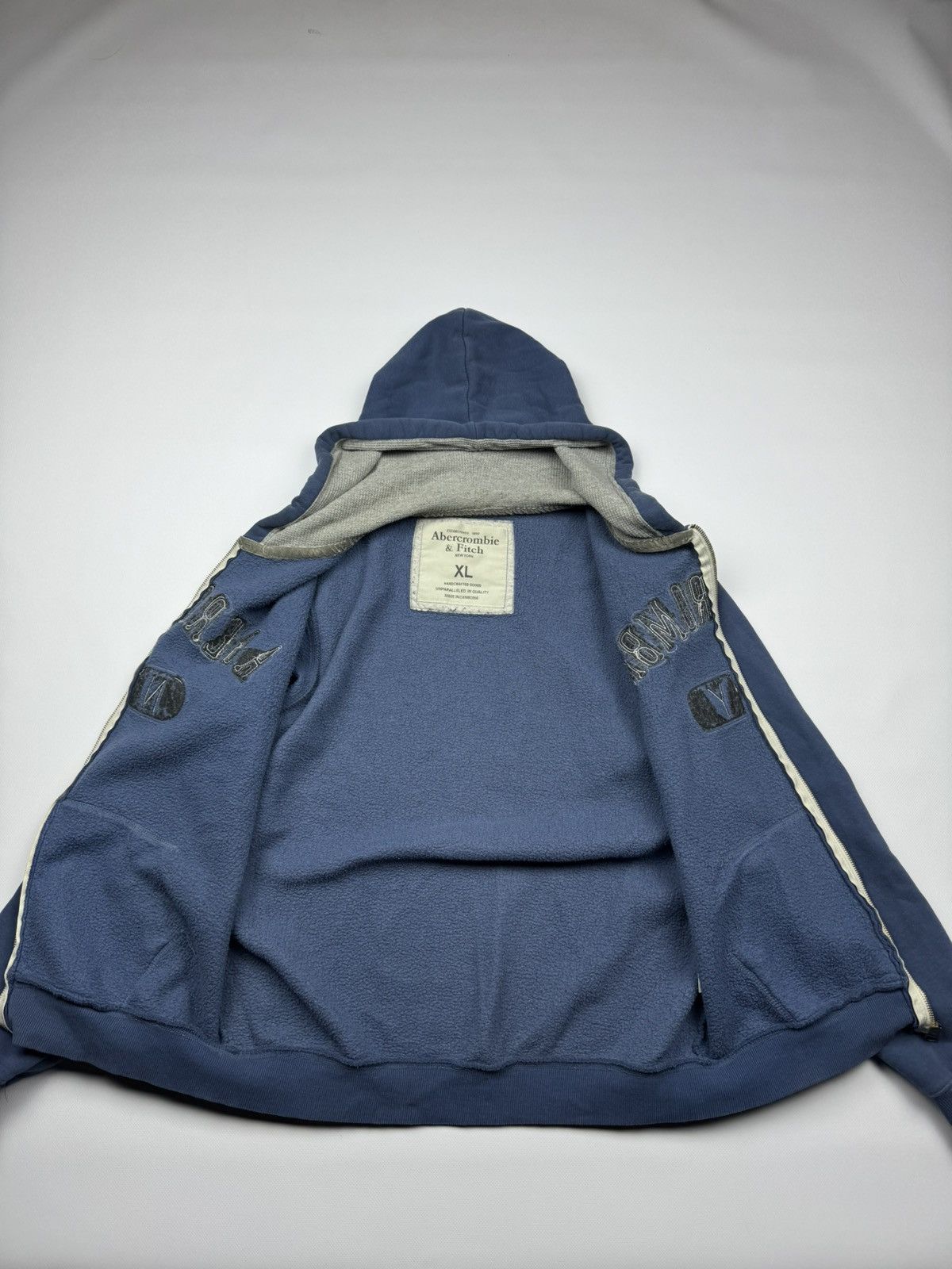 Abercrombie & Fitch Vintage Abercrombie&Fitch Y2k Zip Hoodie Size US XL / EU 56 / 4 - 9 Thumbnail