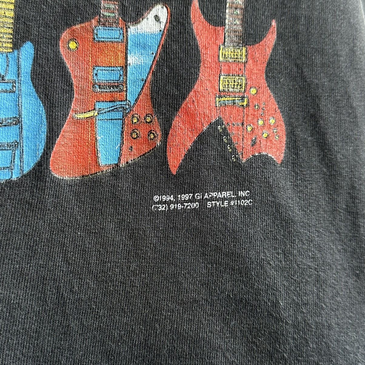 Vintage VINTAGE 1994 LIFE IS FULL OF IMPORTANT CHOICES GUITAR TEE Size US L / EU 52-54 / 3 - 5 Thumbnail
