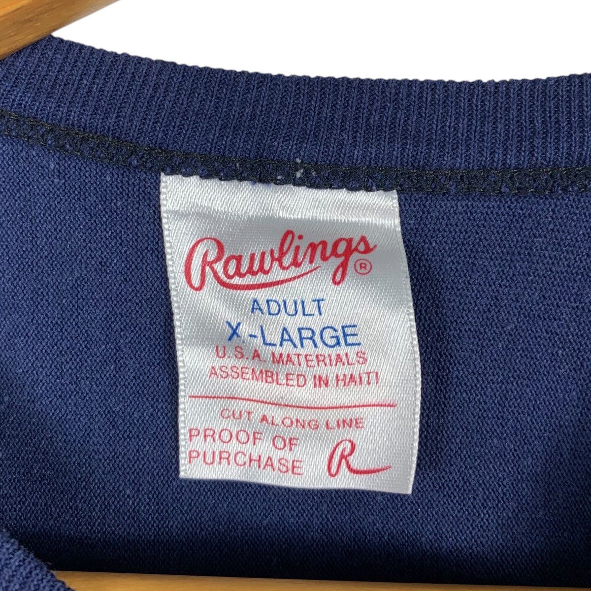 Vintage Vintage RAWLINGS x CHICAGO BEARS America Football T-Shirt Size US L / EU 52-54 / 3 - 5 Thumbnail