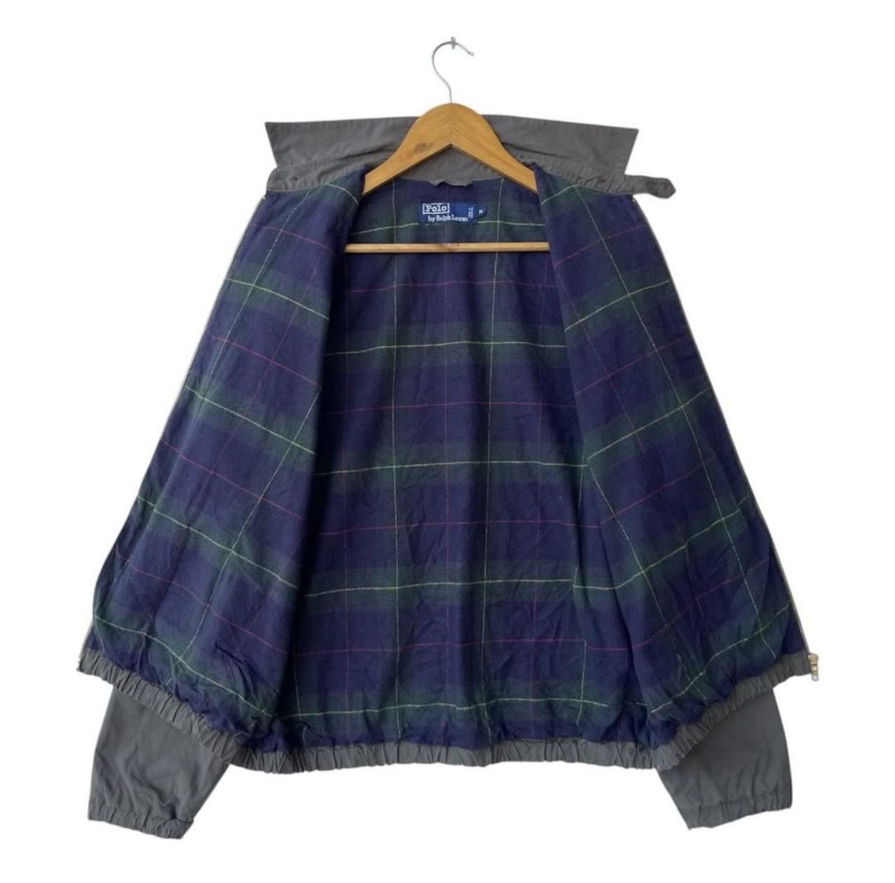 Polo Ralph Lauren Vintage 90s Polo Ralph Lauren Plaid Lined Jacket Size M Size US M / EU 48-50 / 2 - 4 Thumbnail