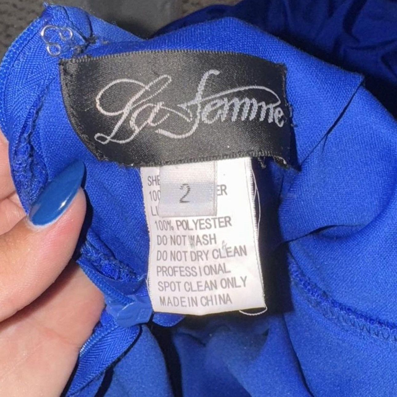Homme + Femme La La Femme Dress Size XS / US 0-2 / IT 36-38 - 3 Thumbnail