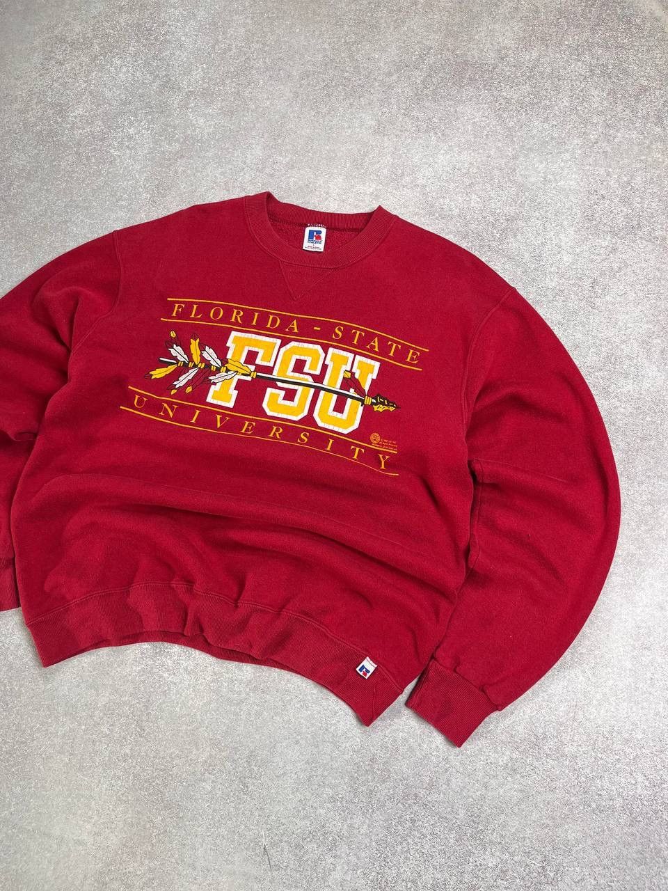 Vintage Vintage Florida State University Made In USA Boxy Crewneck L Size US L / EU 52-54 / 3 - 2 Thumbnail