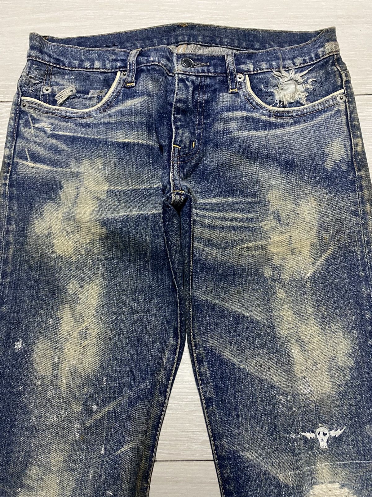 Seditionaries Vintage Japanese Brand RNa Slam Skinny Jeans Size US 29 - 3 Thumbnail