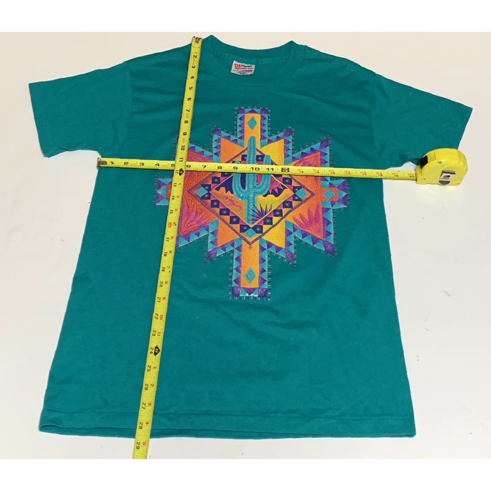 Vintage Vtg 1992 Nathan Richards Collection T-Shirt South Western Aztec Graphic Size M Size US M / EU 48-50 / 2 - 5 Thumbnail