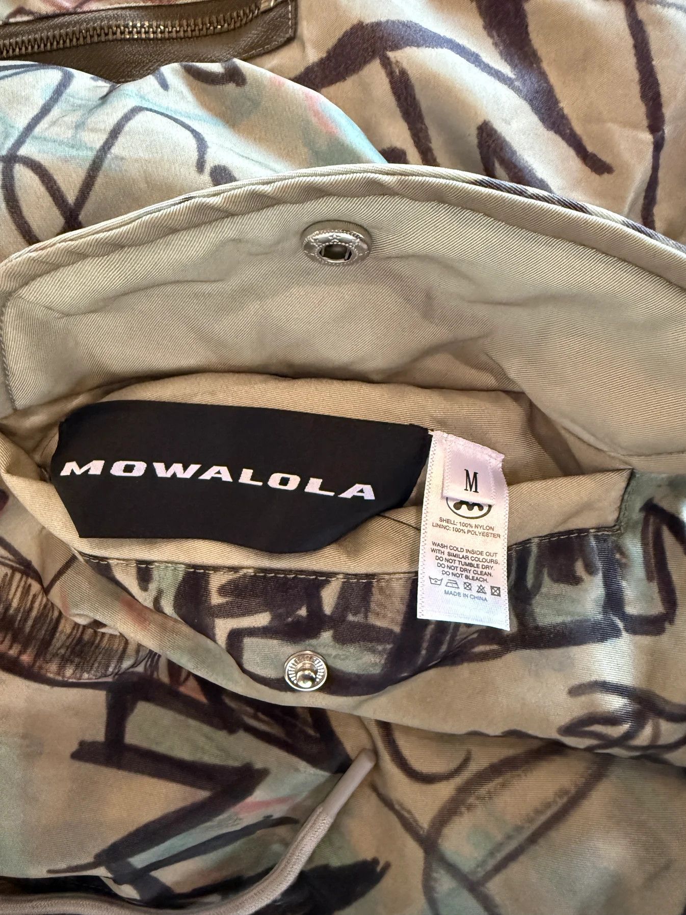 Mowalola MOWALOLA GRAFFITI REVERSIBLE BOMBER M Size US M / EU 48-50 / 2 - 7 Thumbnail