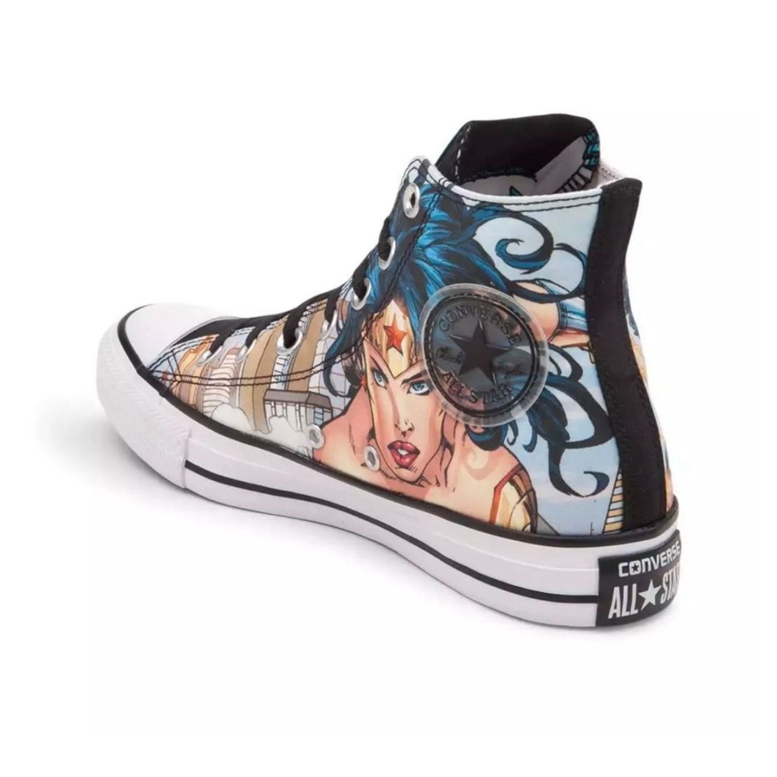 Converse Converse Marvel Wonder Woman High Top Sneakers 4/6 Size US 6 / IT 36 - 9 Thumbnail