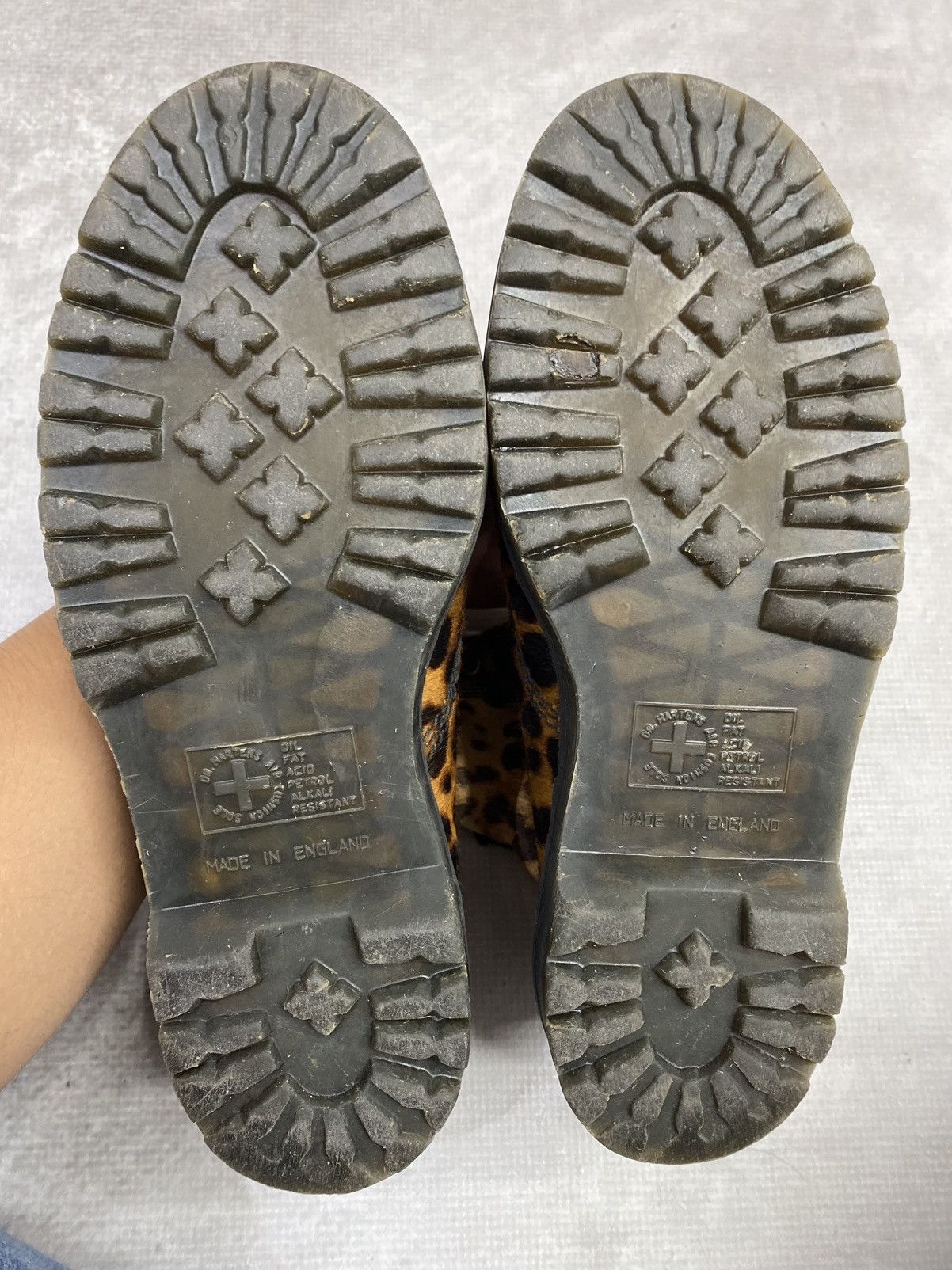 Dr. Martens Dr martens barton leopard hair on made in england Size US 10 / EU 43 - 8 Thumbnail