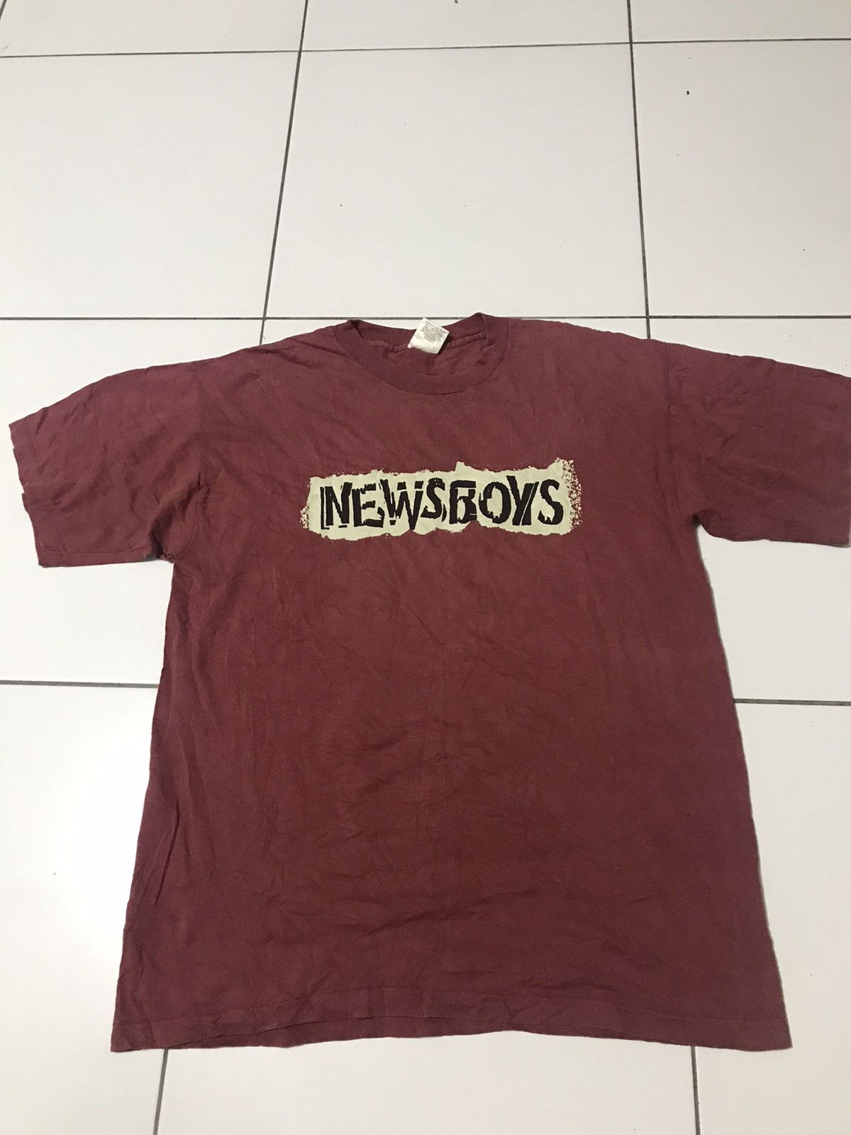 Band Tees × Vintage 1995 Newsboys Band Tees Size US XL / EU 56 / 4 - 1 Thumbnail