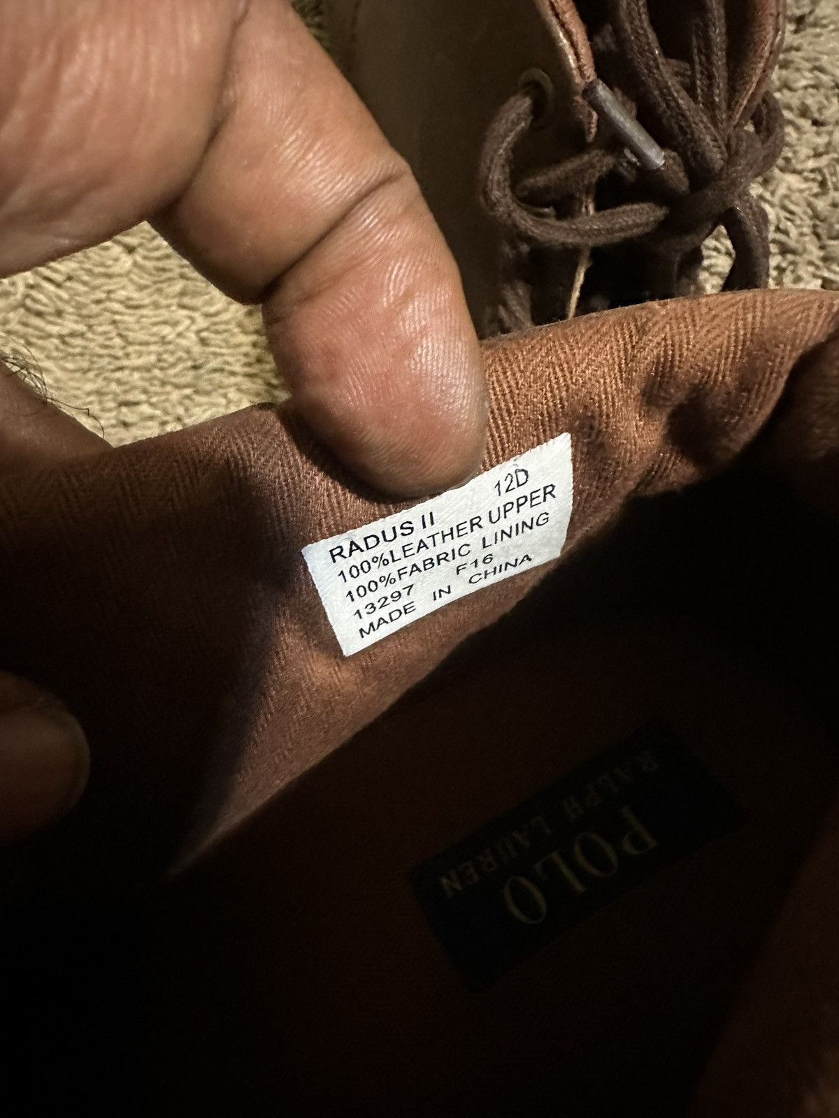 Polo Ralph Lauren × Vintage Vintage Polo Ralph Lauren Radus 2 boot 00s size 12 Size US 12 / EU 45 - 10 Thumbnail