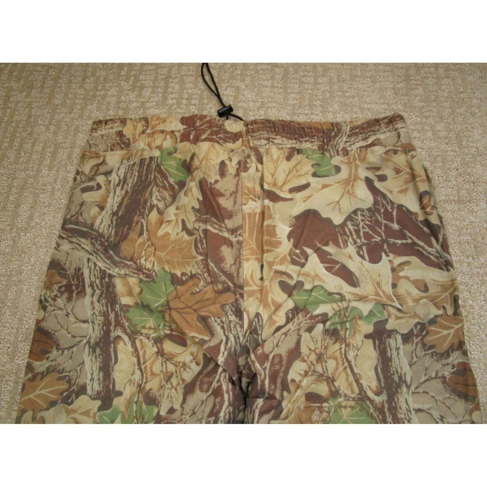 Walls VINTAGE Walls Hunting Pants Men L Brown Camouflage Nylon Polyester Waterproof Windbreaker, Logo, 90s Size US 33 - 4 Thumbnail