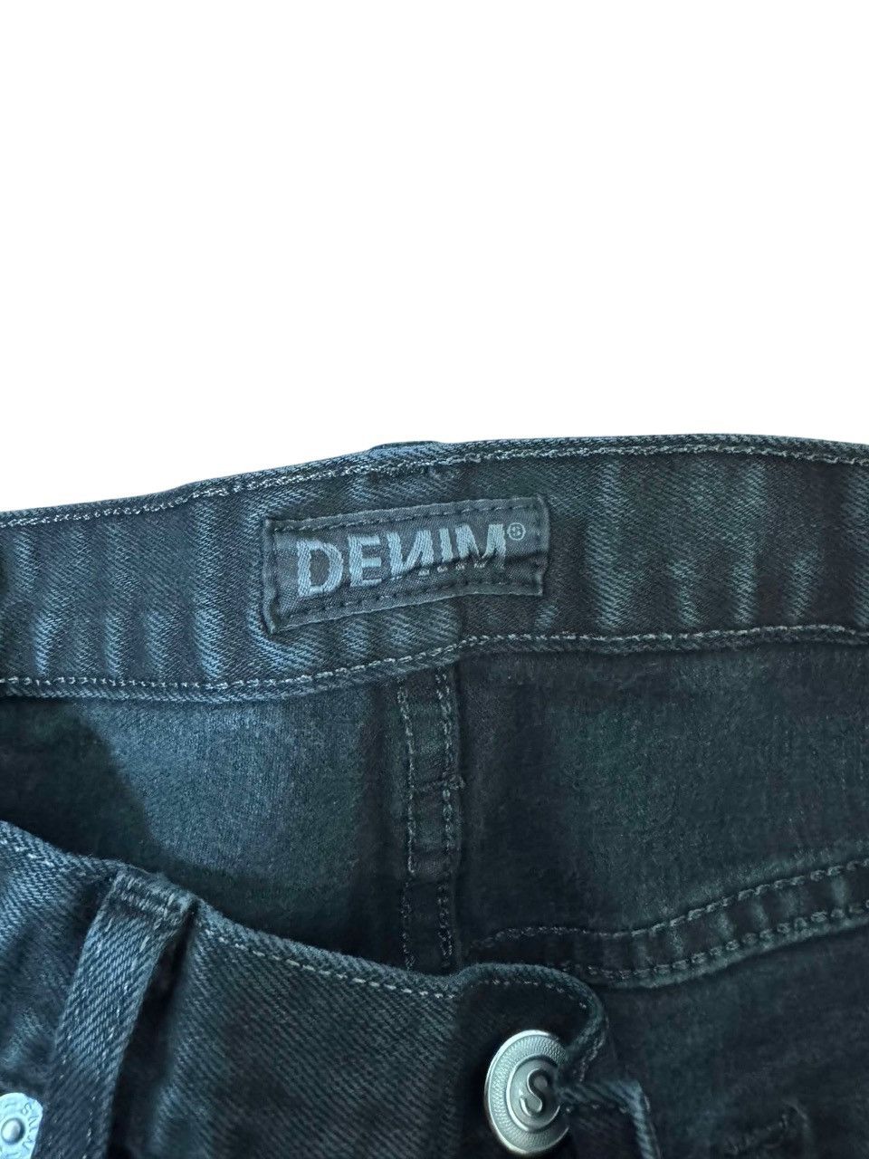 Vintage S.M.N. Studio Black Rock Finn Tapered Slim Jeans Size US 31 - 6 Thumbnail
