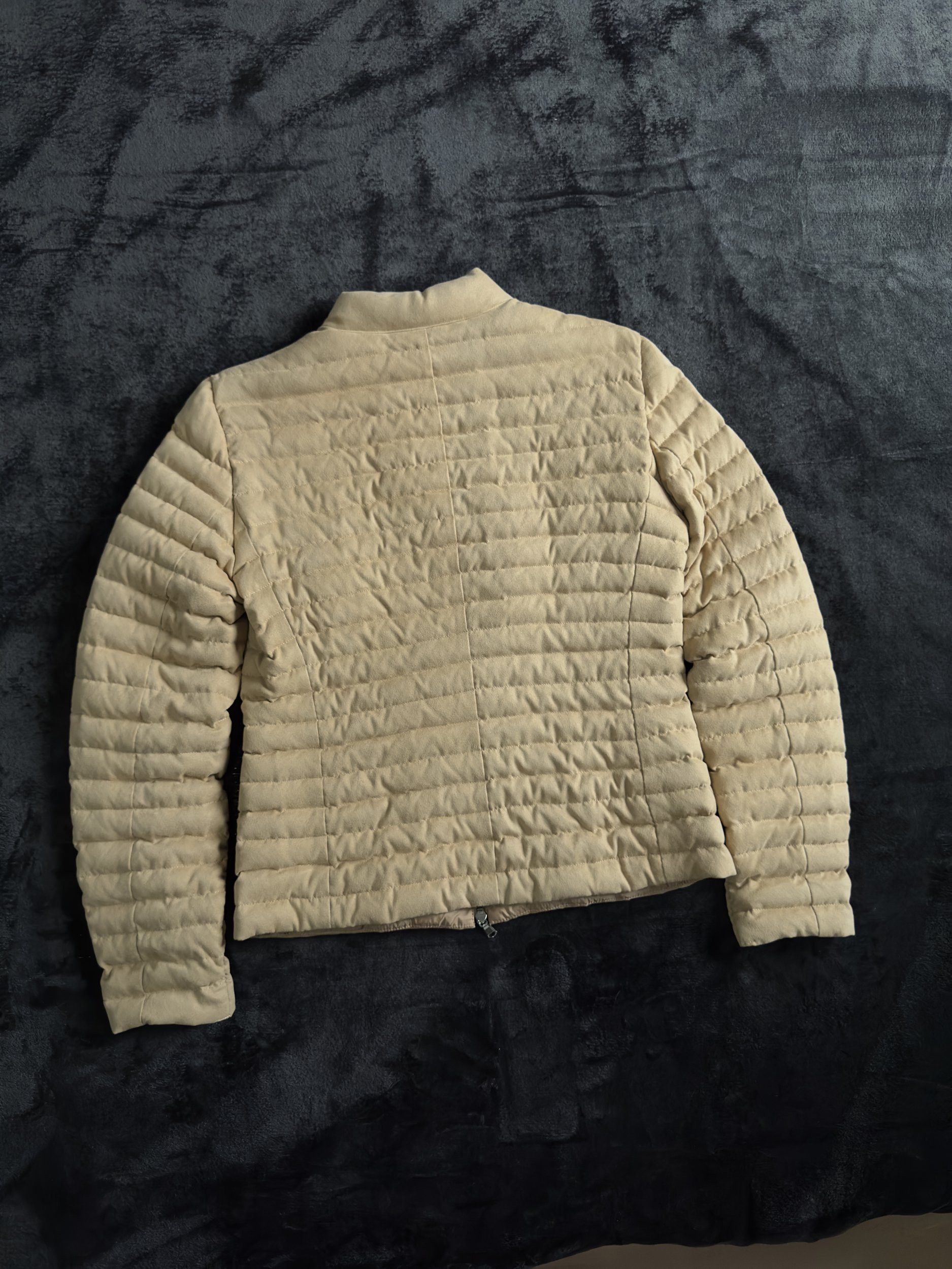Peuterey Peuterey Quilted Down Suede Jacket Beige Size M / US 6-8 / IT 42-44 - 11 Thumbnail