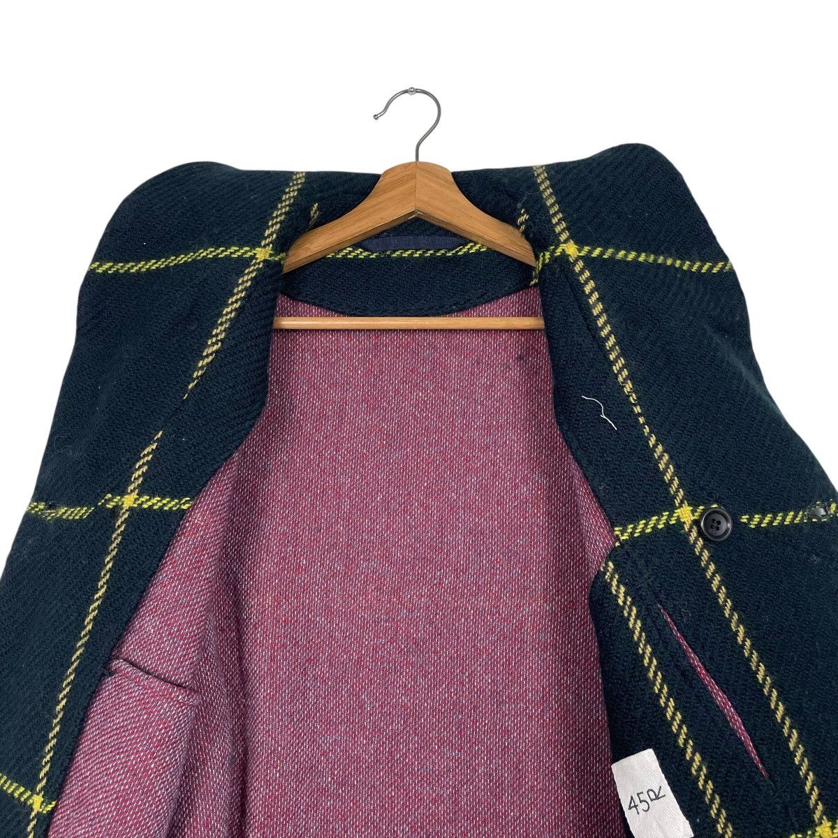 45rpm 45rpm Studio Double Breasted Tartan Wool Jacket Size US M / EU 48-50 / 2 - 12 Thumbnail