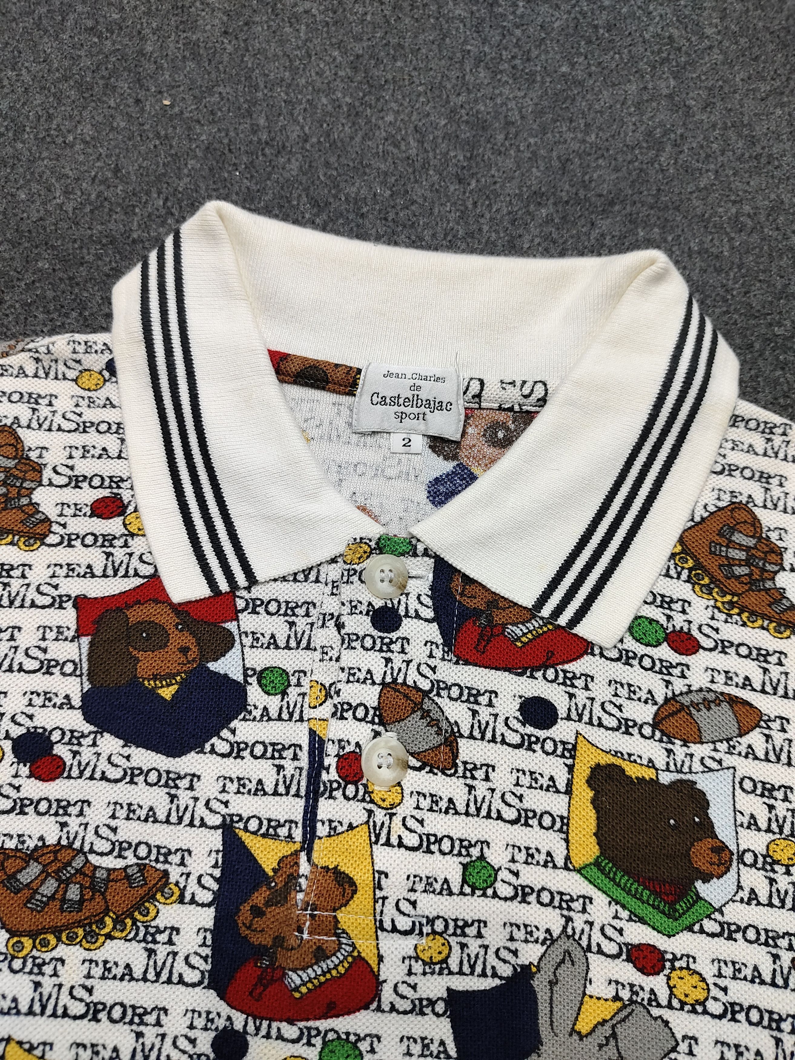 Jean Charles De Castelbajac 00s Jean Charles De Castelbajac Sport AOP Graphic Size M / US 6-8 / IT 42-44 - 5 Thumbnail