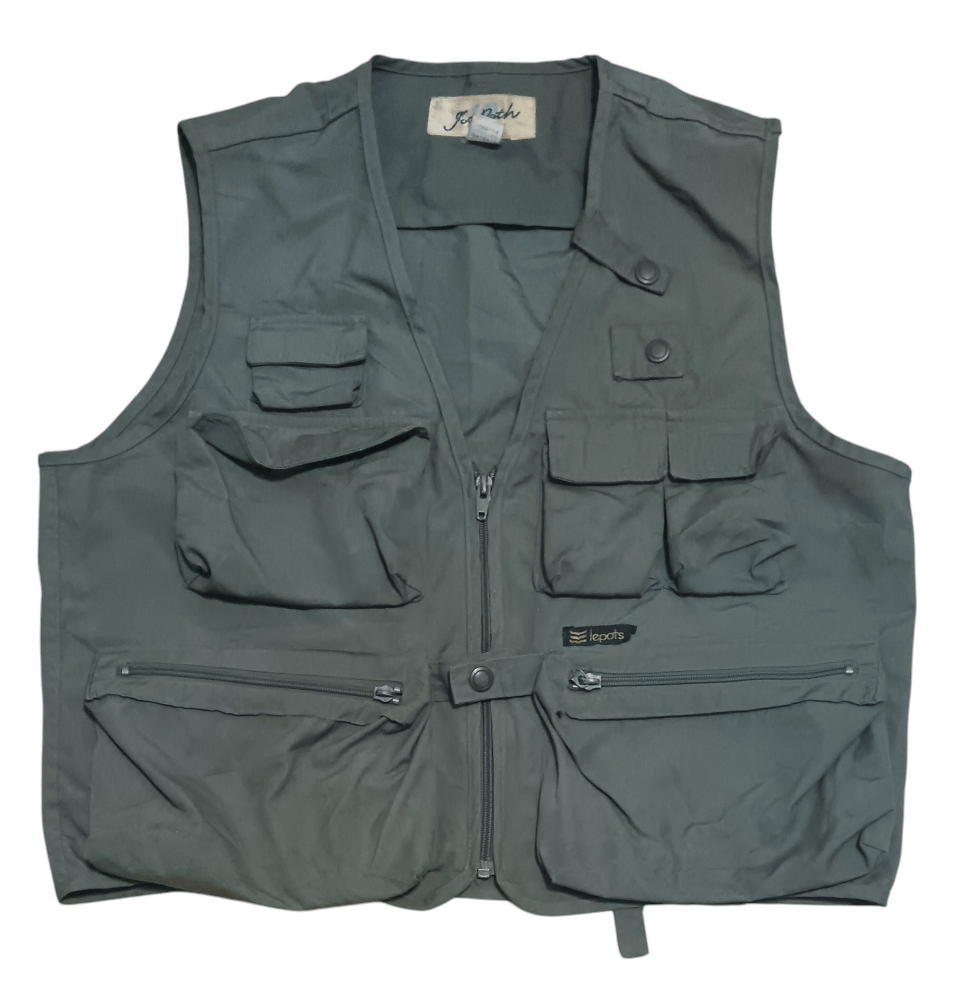 Japanese Brand JOE ROTH LEPOTS MULTIPOCKET TACTICAL OUTDOOR VEST Size US L / EU 52-54 / 3 - 1 Thumbnail