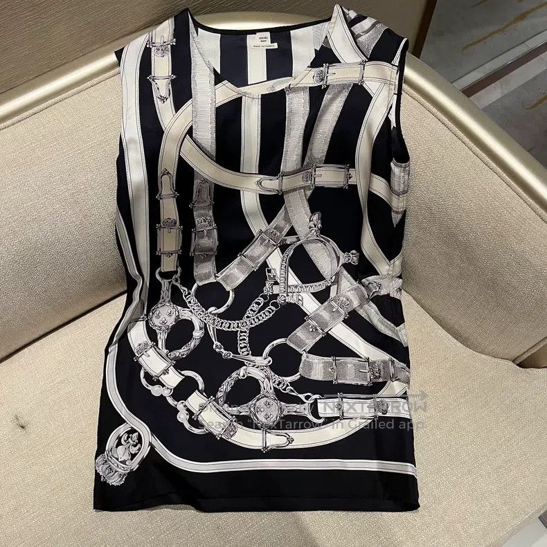 Hermes Hermes Sleeveless Dress Vest Size XXS / US 00 / IT 34 - 1 Thumbnail