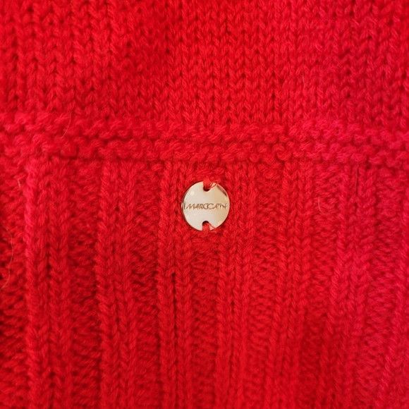 Other Marc Cain Red Spicy Pepper Sleeveless Pullover Wool Vest - M Size M / US 6-8 / IT 42-44 - 5 Thumbnail