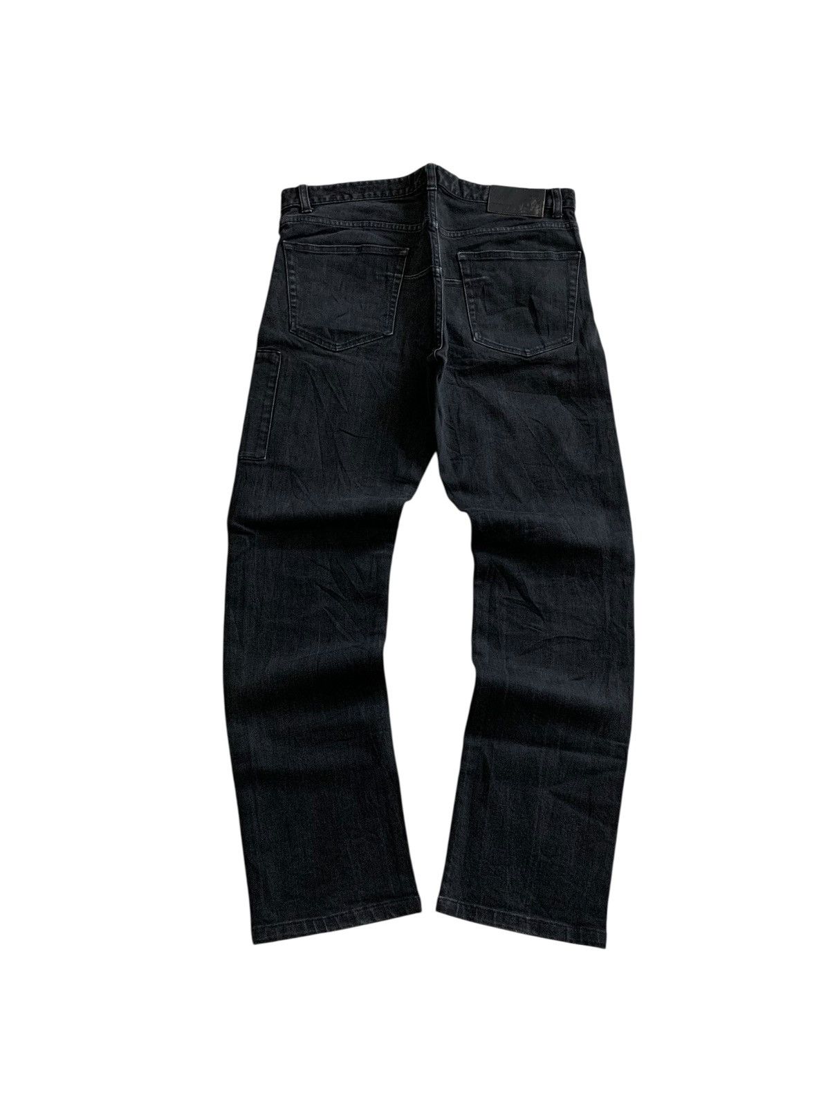Undercover Uniqlo Undercover Jun Takahashi Black Wash Jeans Size US 30 / EU 46 - 8 Thumbnail