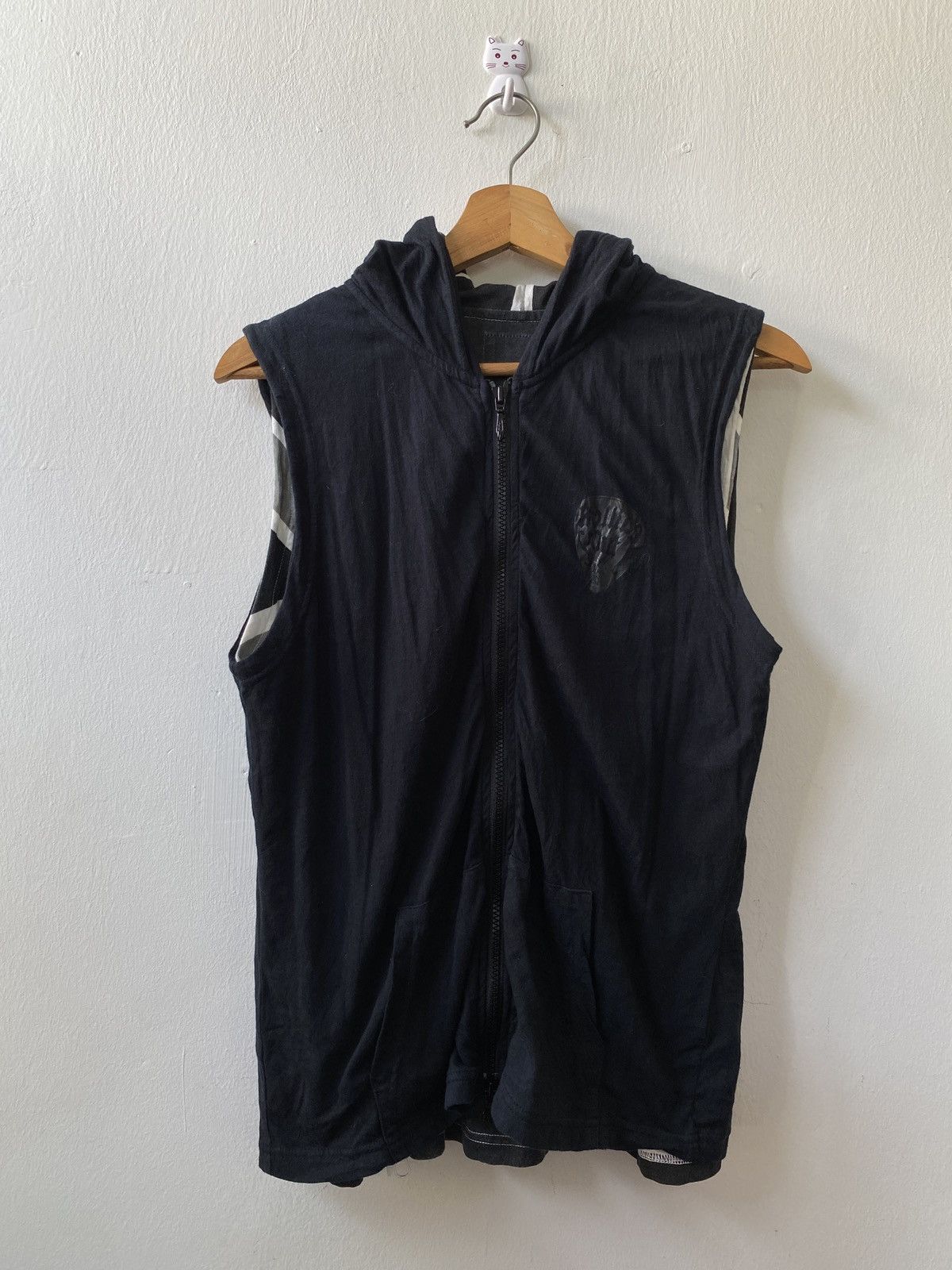 Japanese Brand Japanese Brand PPFM Reversible Sleeveless Zipper Hoodie Size US M / EU 48-50 / 2 - 3 Thumbnail